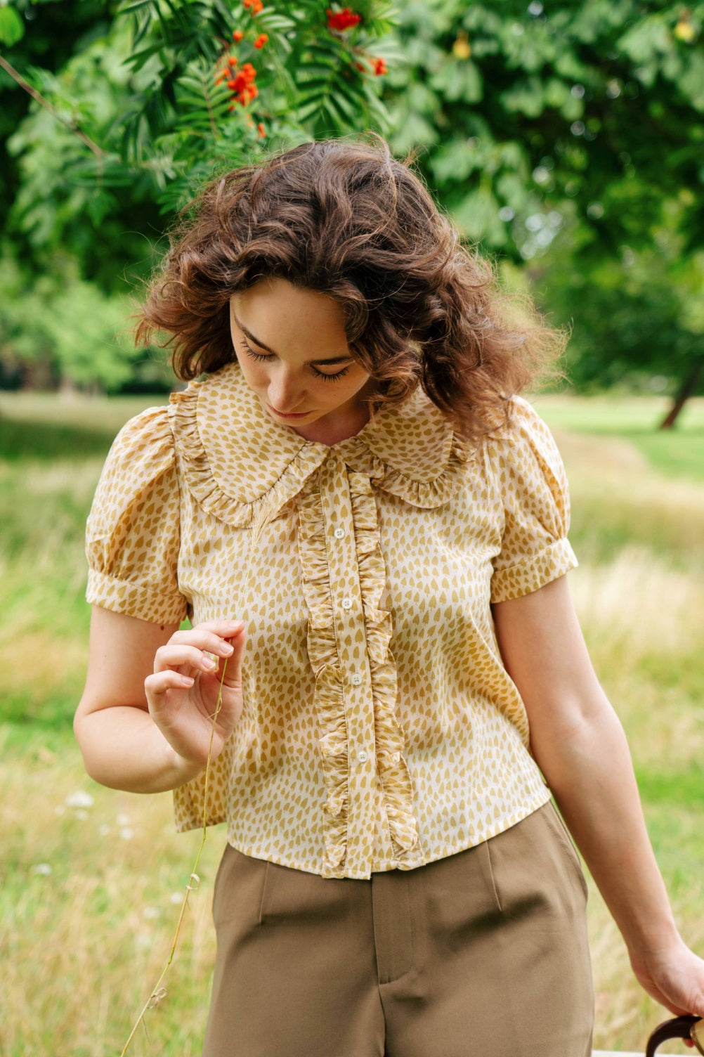 Enid Safari Blouse