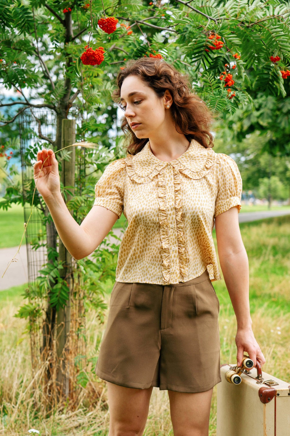 Enid Safari Blouse