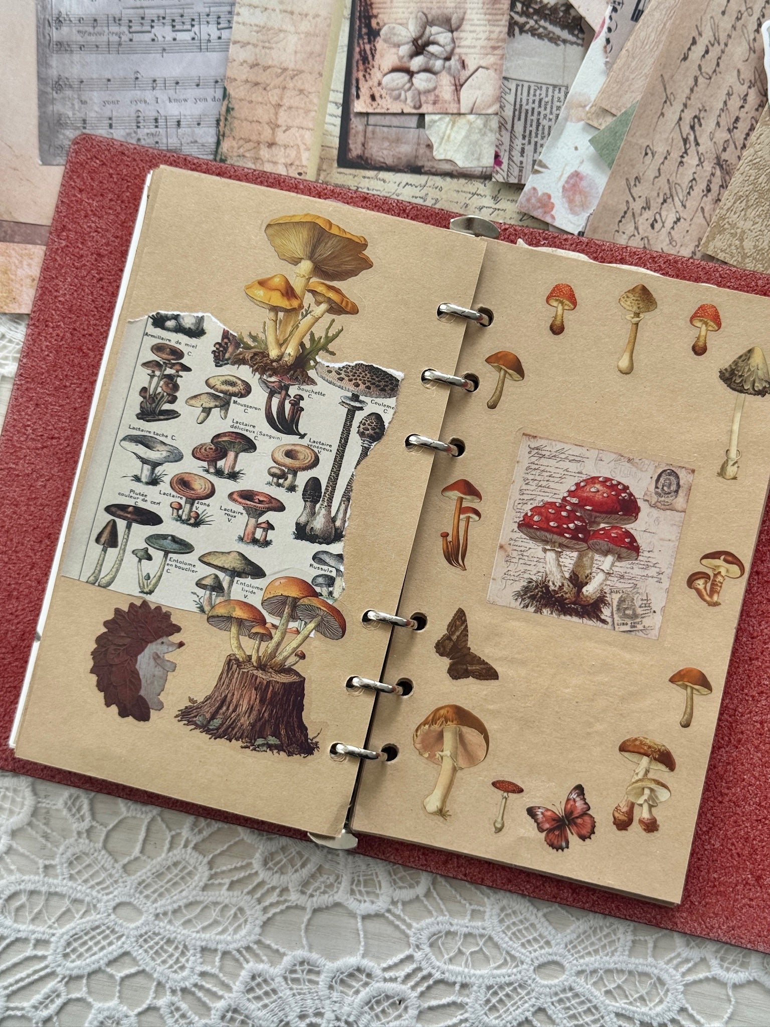 Envelope-Style Ring Binder Journal