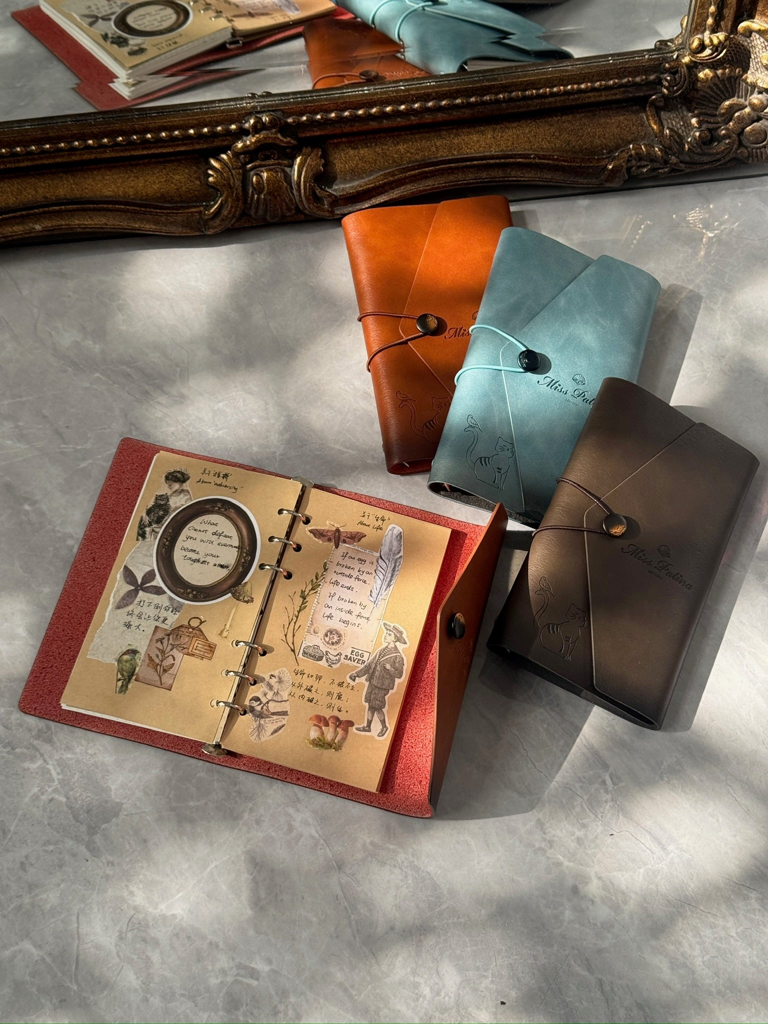 Envelope-Style Ring Binder Journal