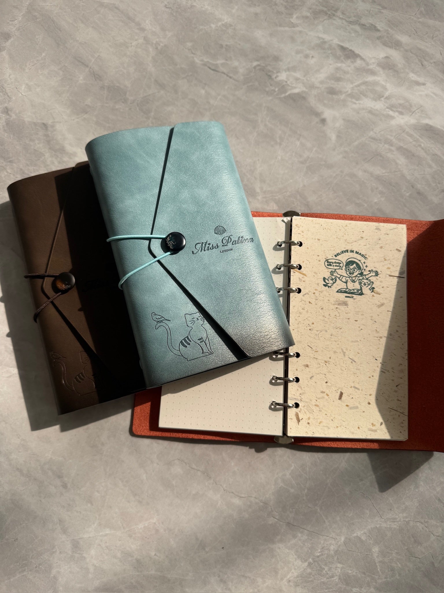 Envelope-Style Ring Binder Journal