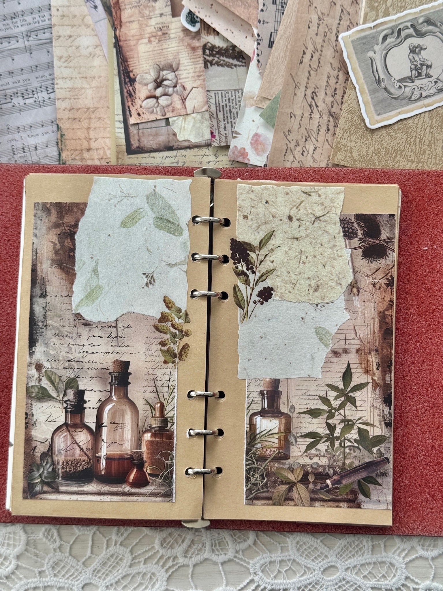 Envelope-Style Ring Binder Journal
