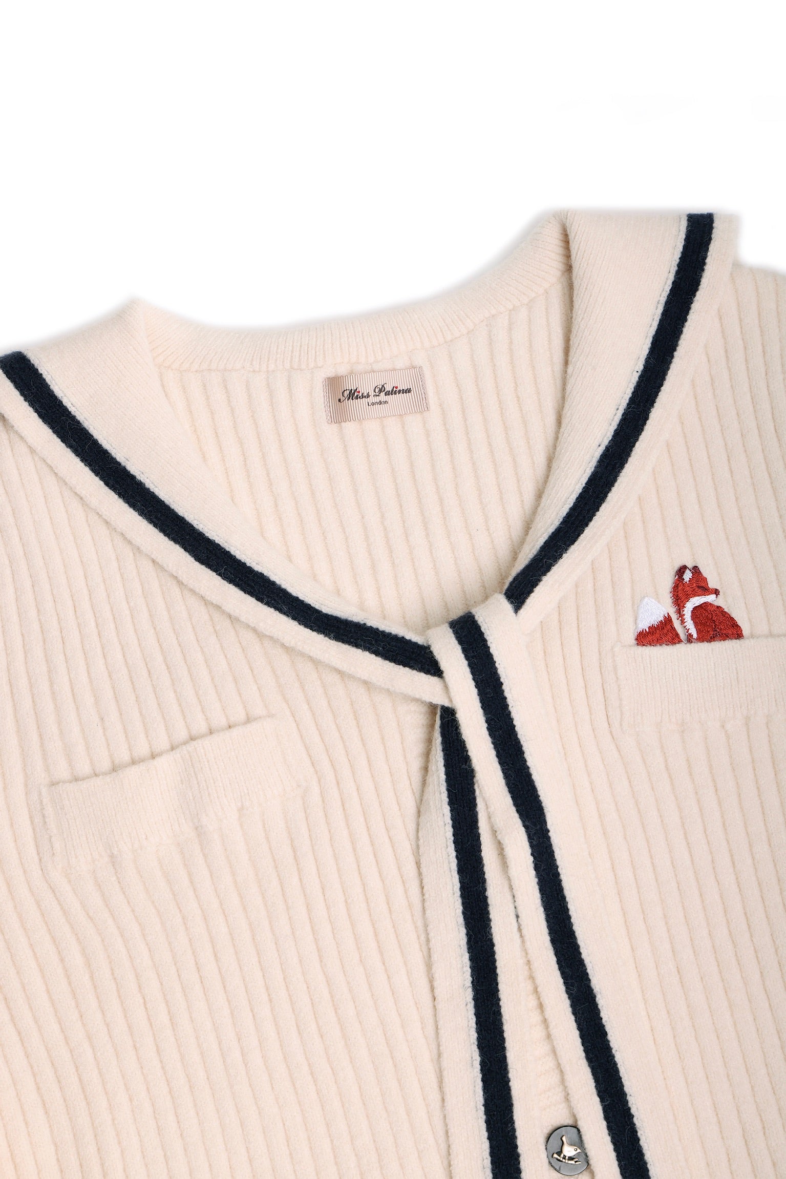 Fantastic Miss Fox Jumper(Cream)