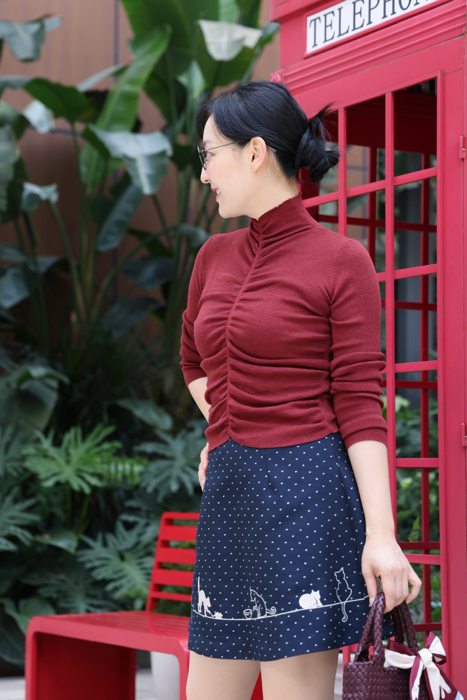 Feline Fling Mini Skirt (Short)