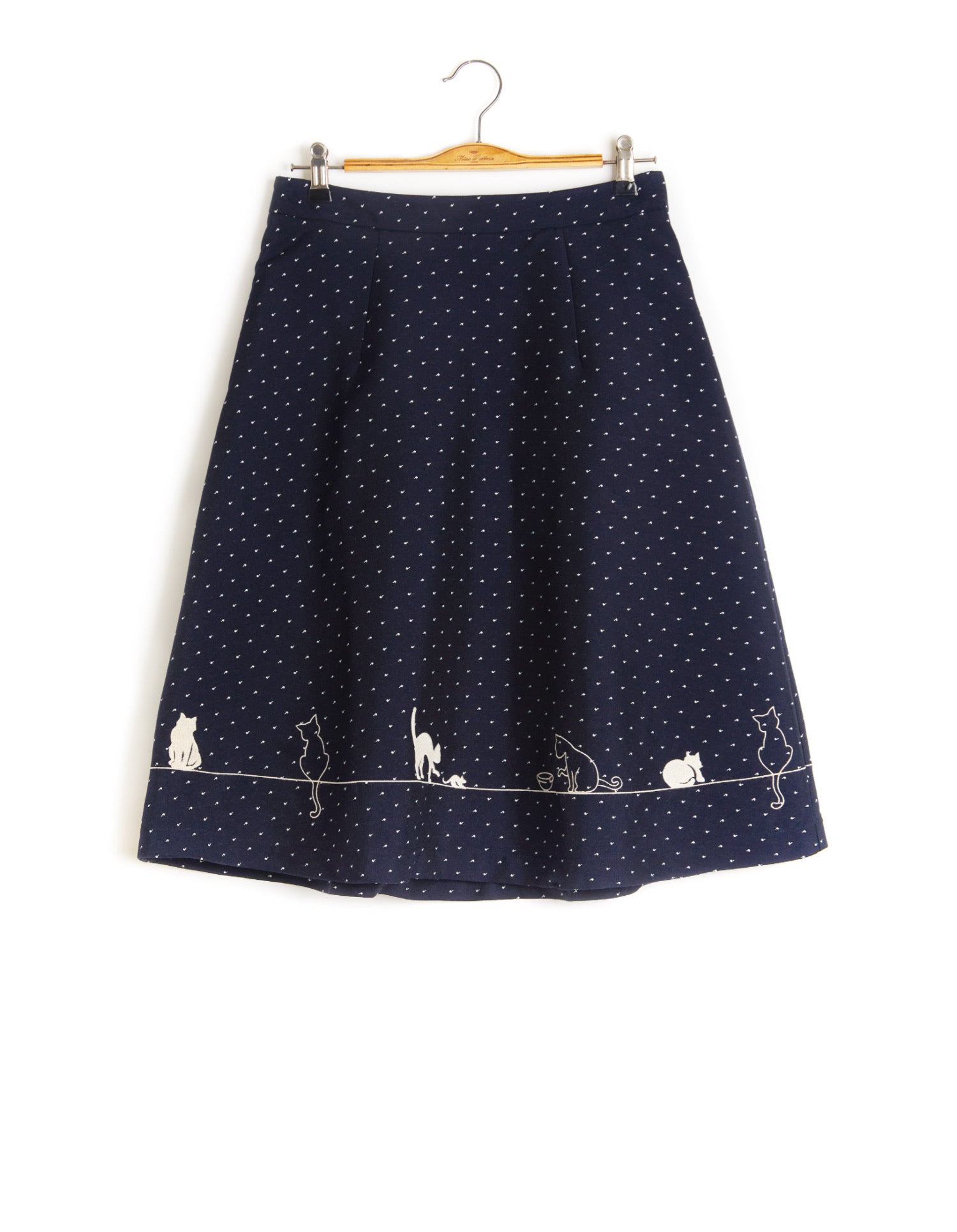 Feline Fling Skirt (Dots)