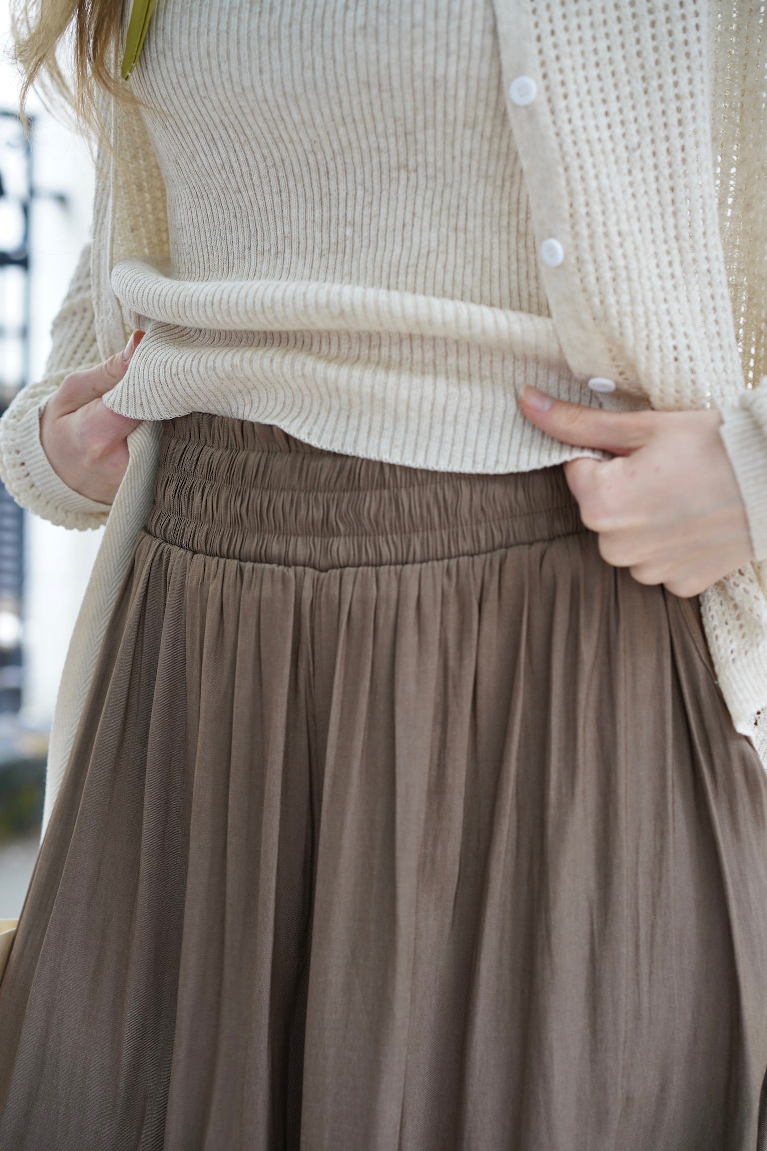 Floaty Palazzo Trousers (Cocoa)