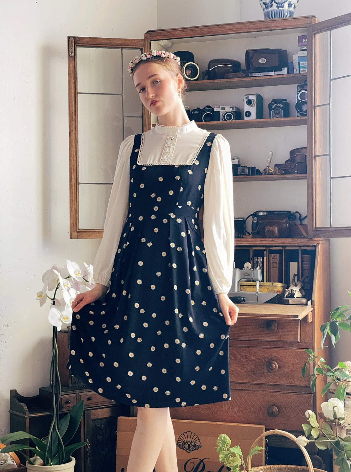 Folk Daisy Dress