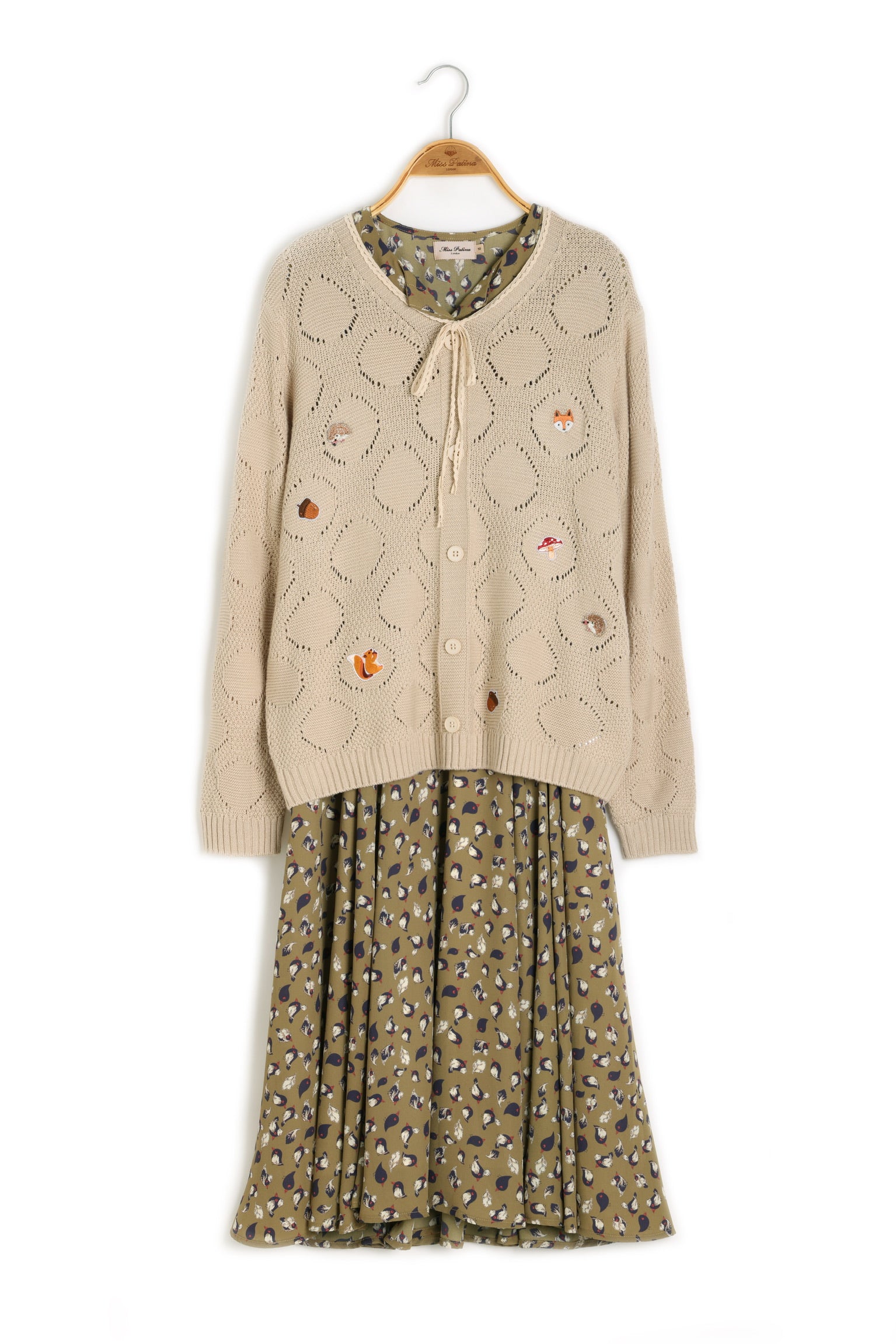 Forest Friends Jumper (Beige)