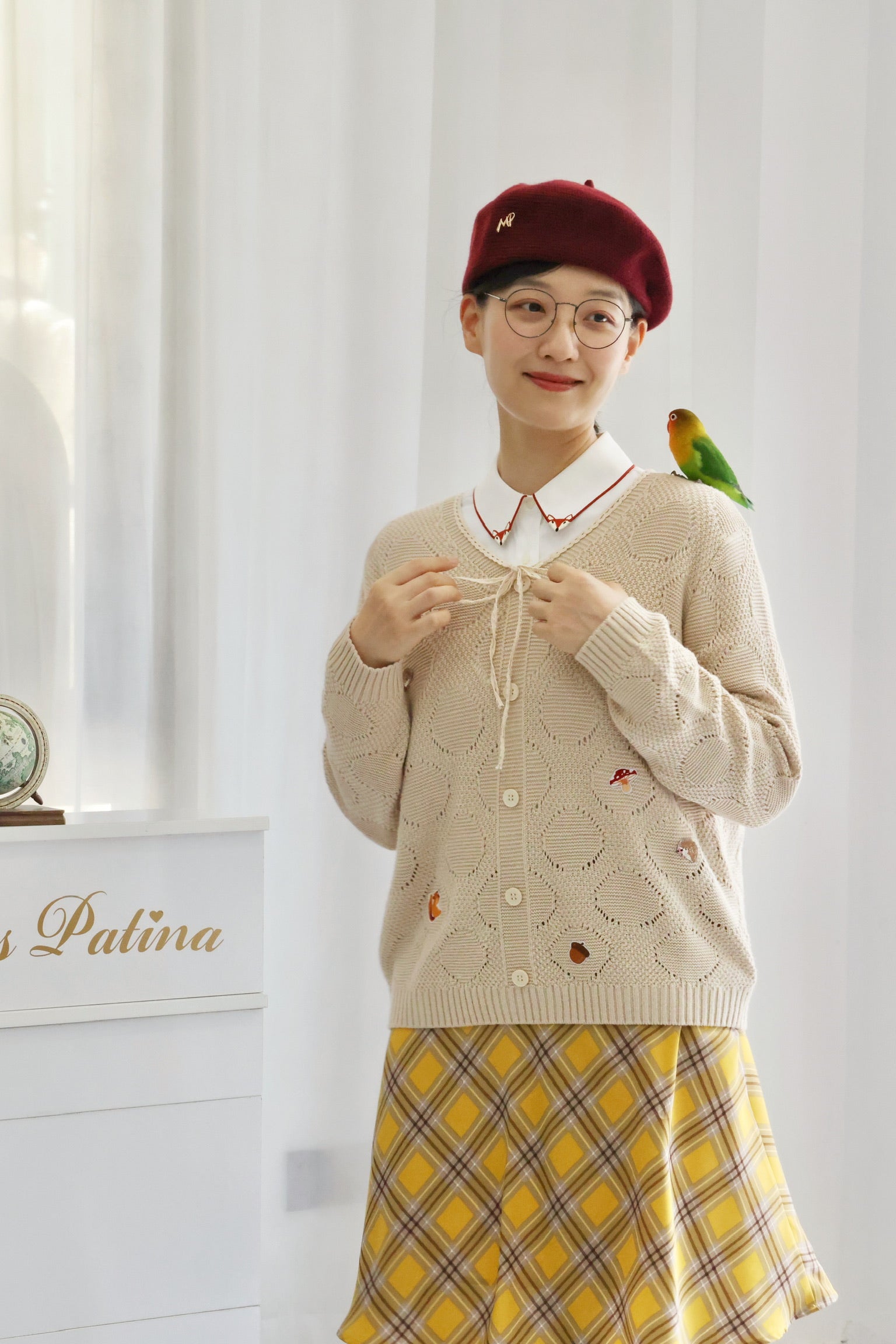 Forest Friends Jumper (Beige)