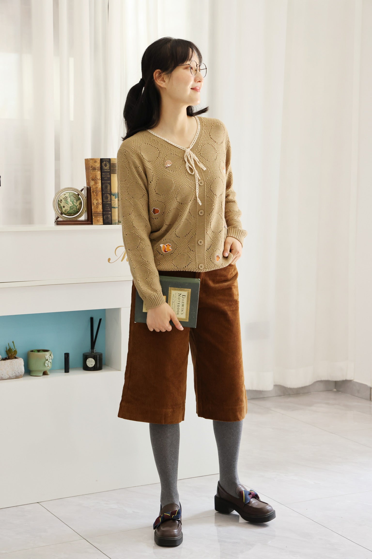 Forest Friends Jumper (Khaki)