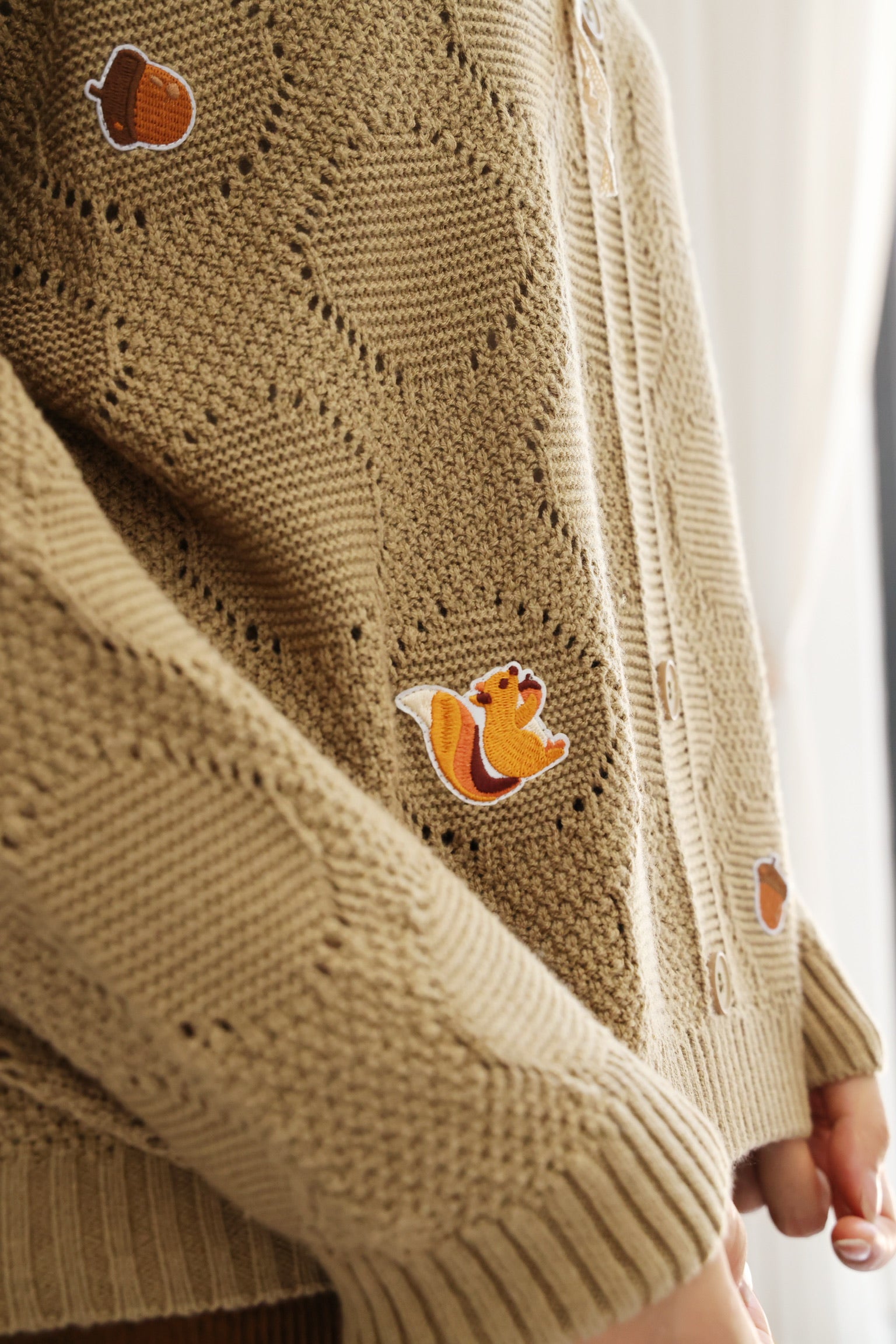 Forest Friends Jumper (Khaki)