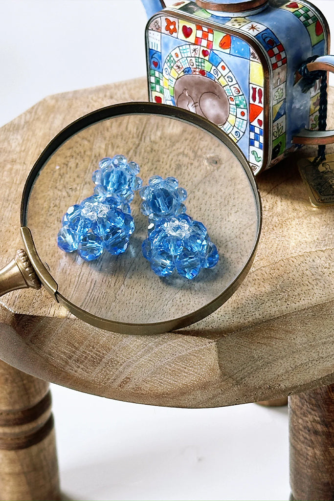 Forget-Me-Nots Drop Earring