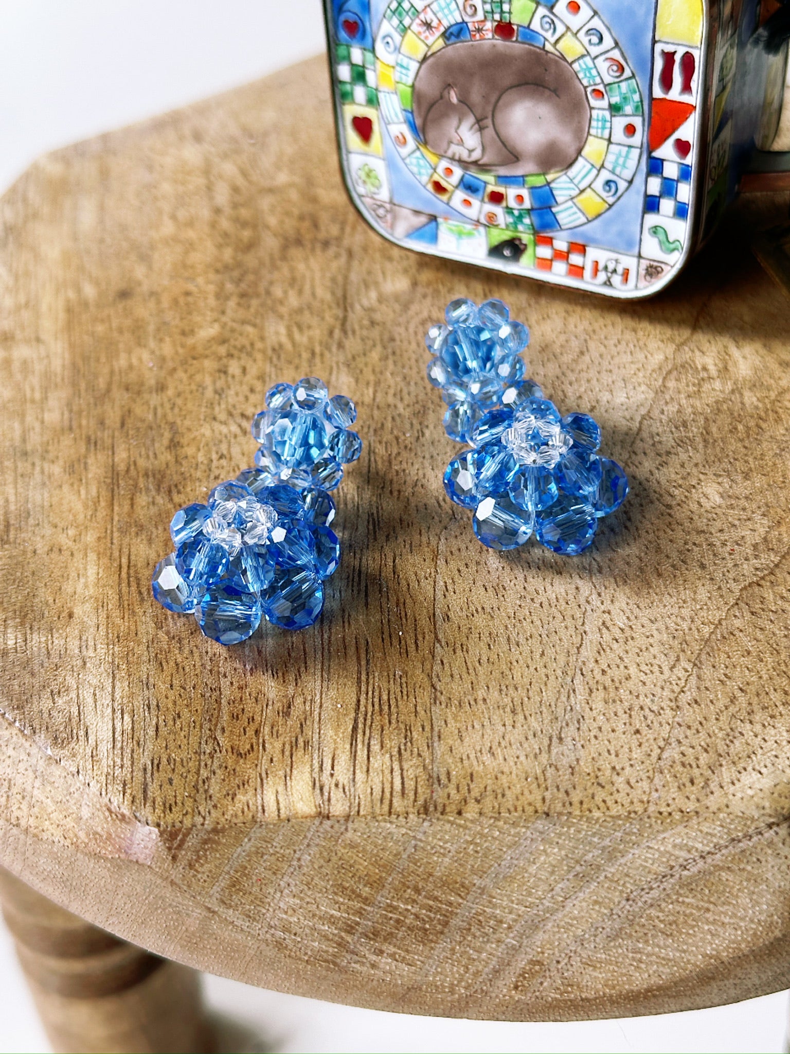 Forget-Me-Nots Drop Earring