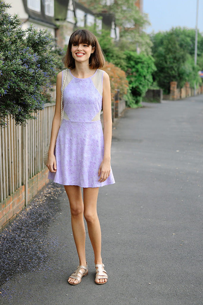 Gazette Dress (Lilac)