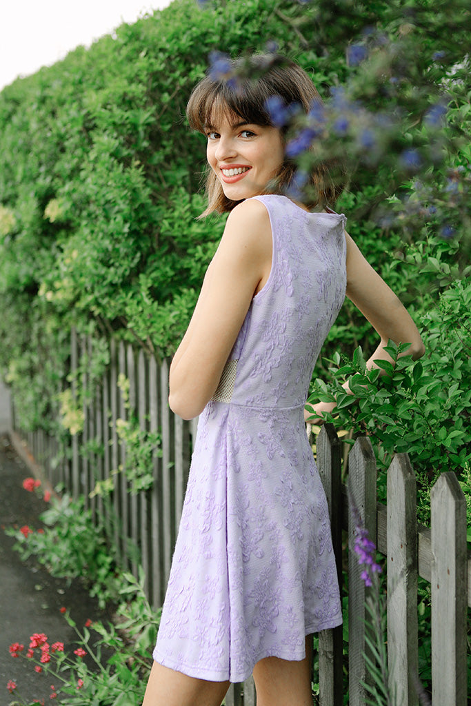 Gazette Dress (Lilac)
