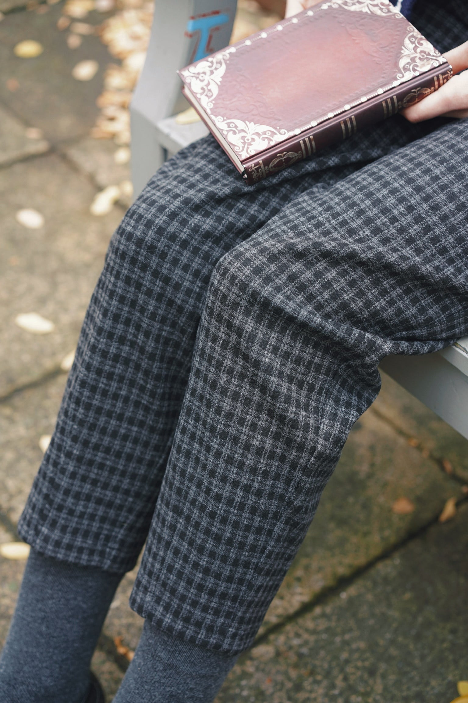 Gent Plaid Winter Tapered Trousers