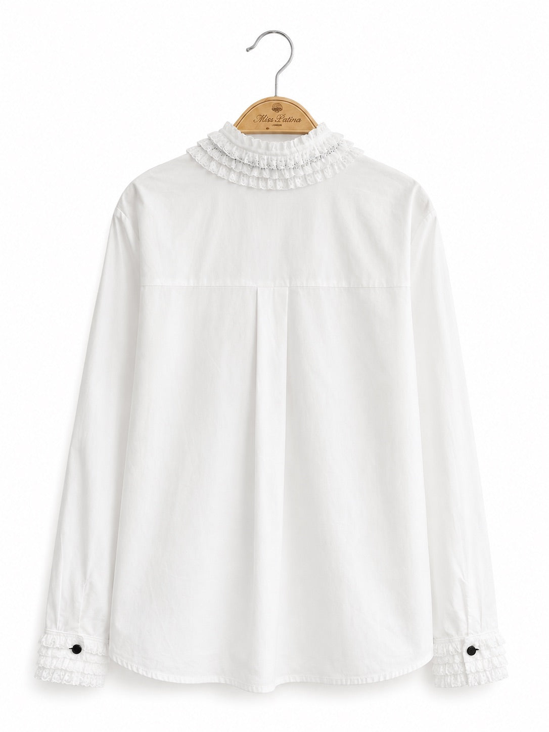 Gothic Prep Ruffle-Collar Shirt