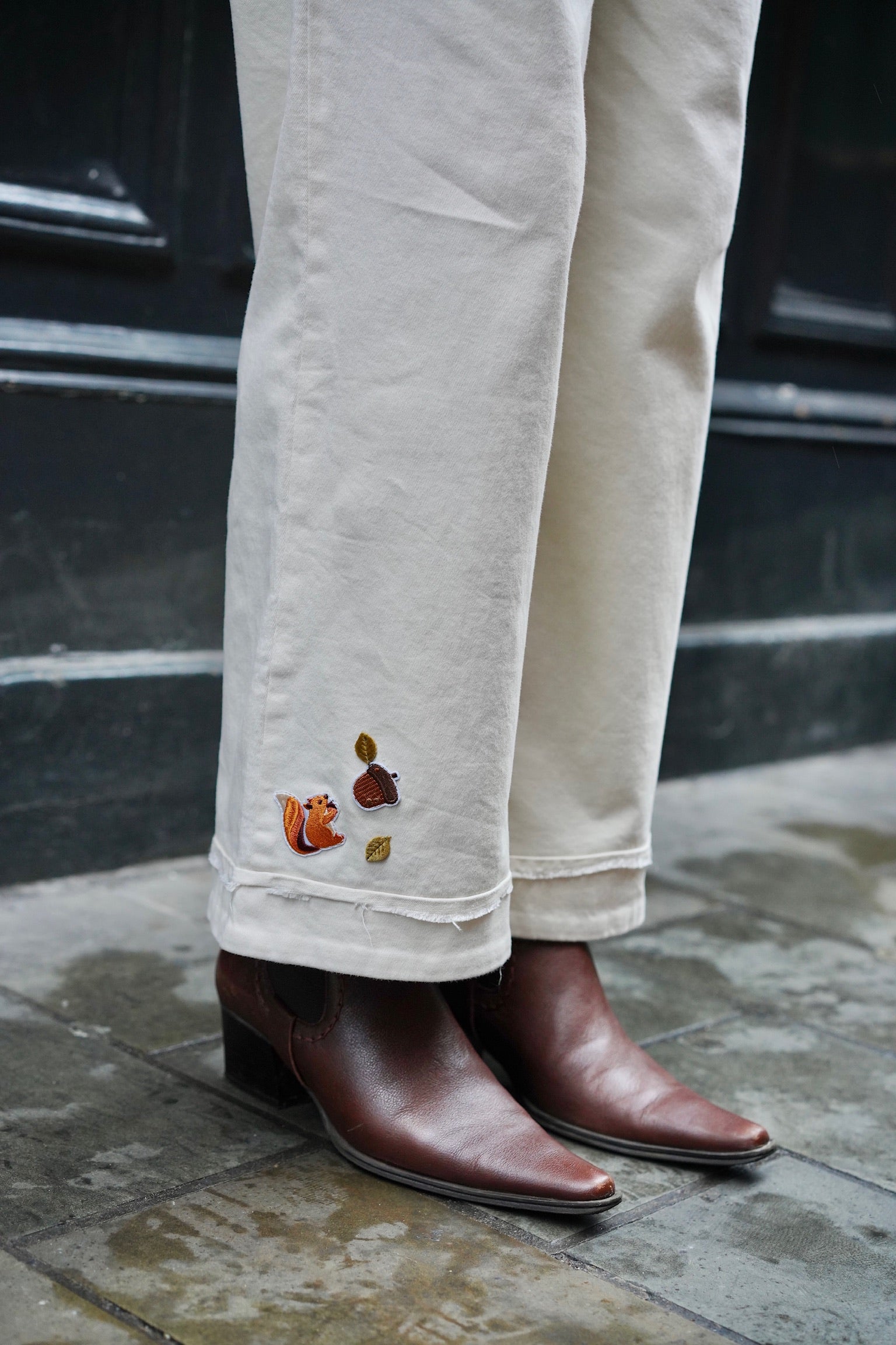 Squirrel Scout Trousers  (Cream)