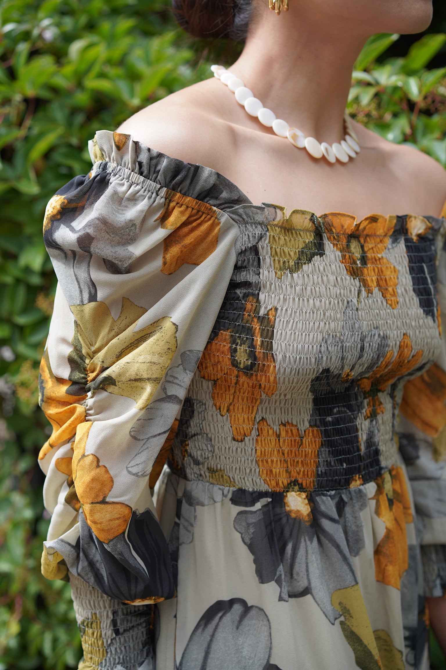 Mother Of Pearl Mod Necklace