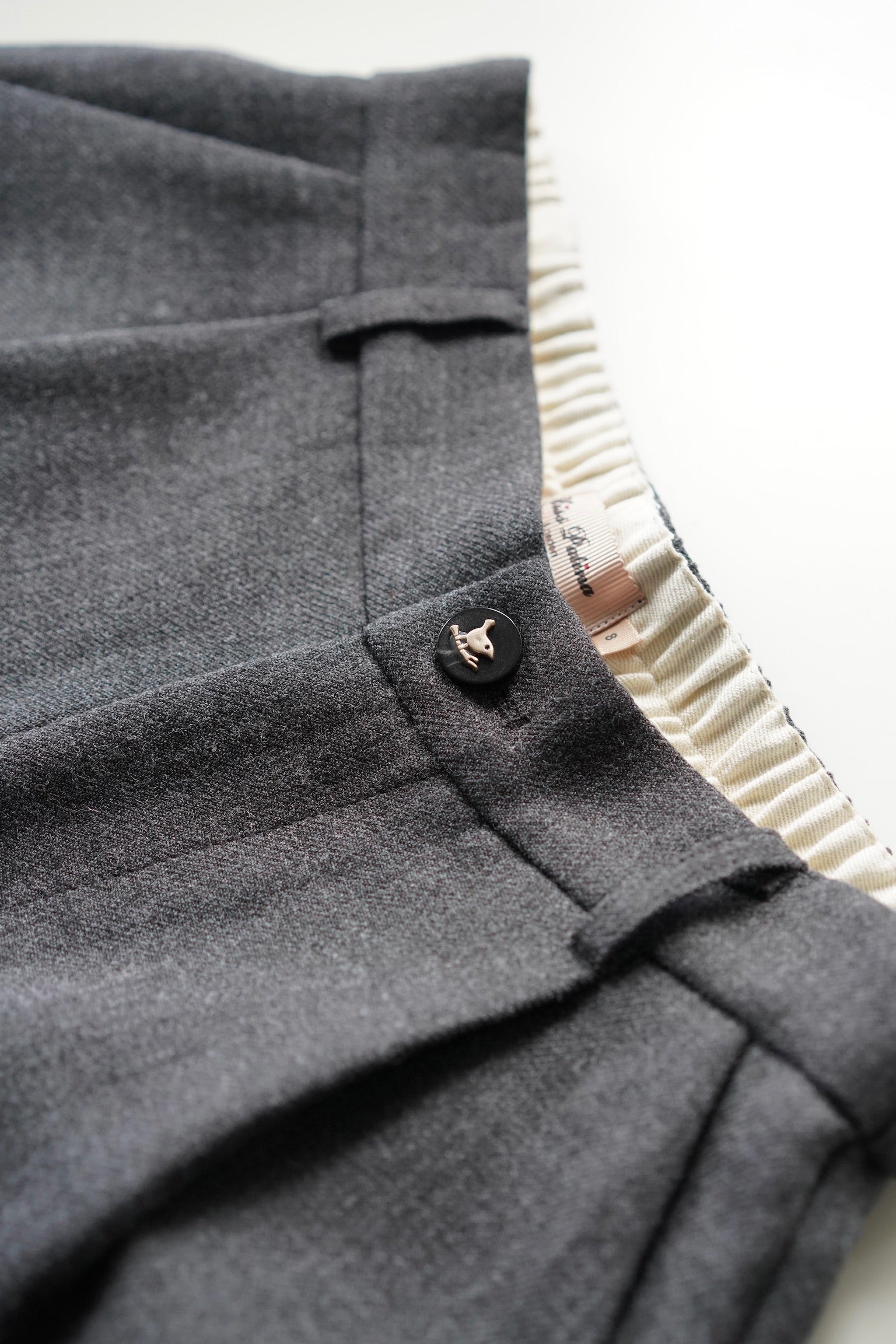 Her Gentleman Culottes (Ash Grey）