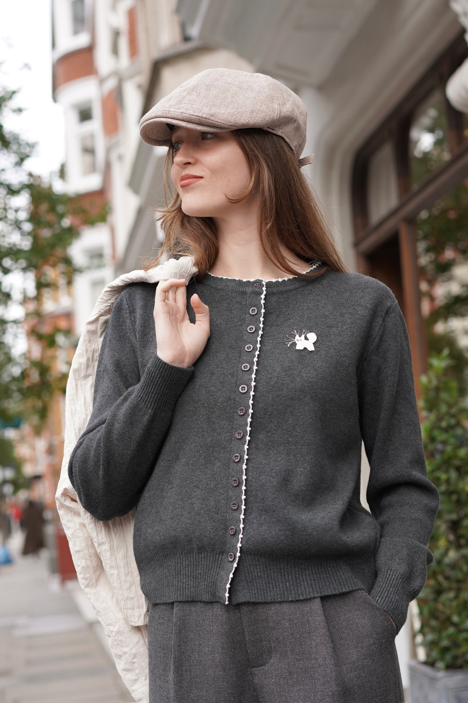 Her_Gentleman_Culottes_Ash_Grey_Whisker_Cat_Contrast_Edge_Cardigan_Grey_1.jpg