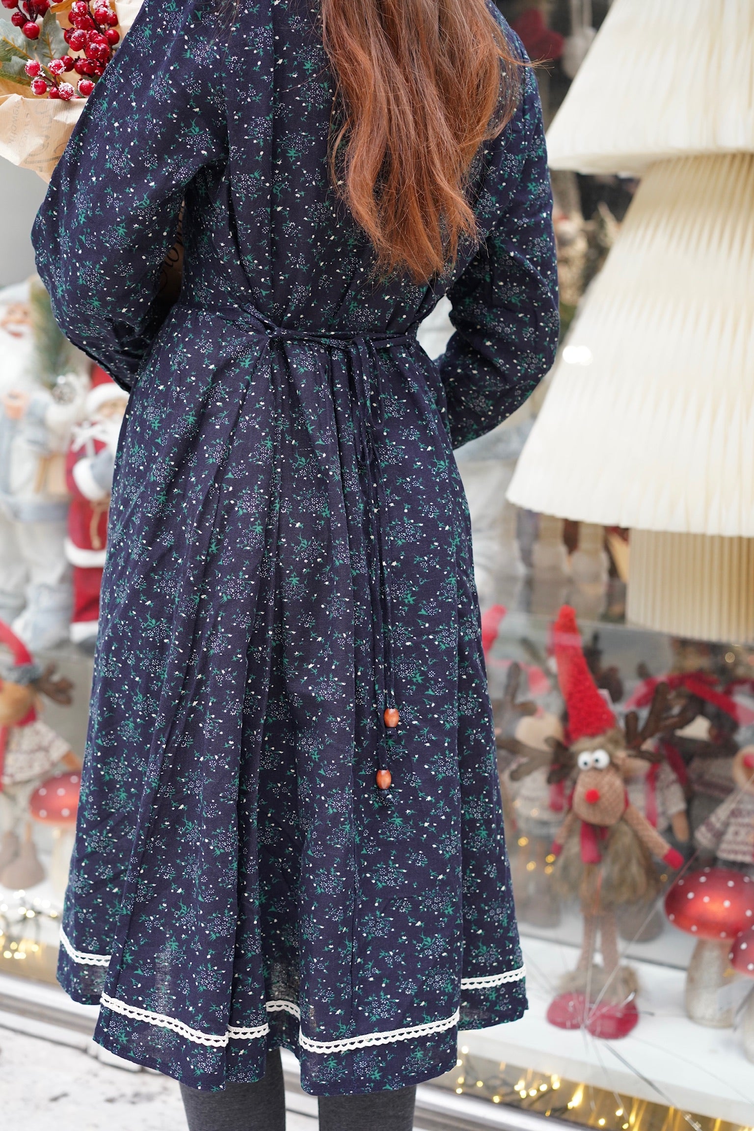 Hippie 70s Cottage Dress