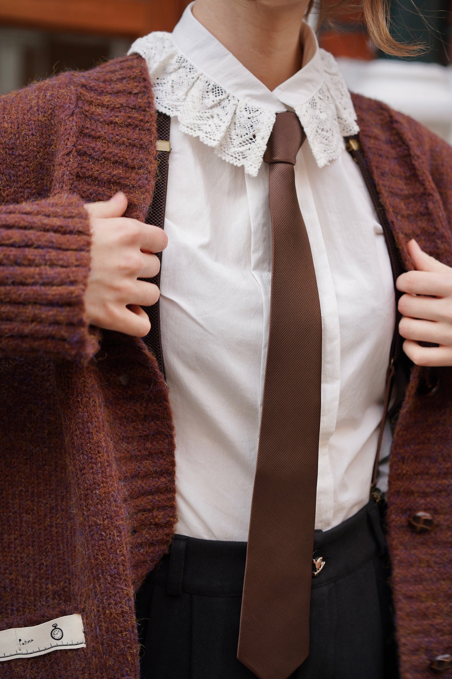 Hogwarts Slim Tie (Wine)