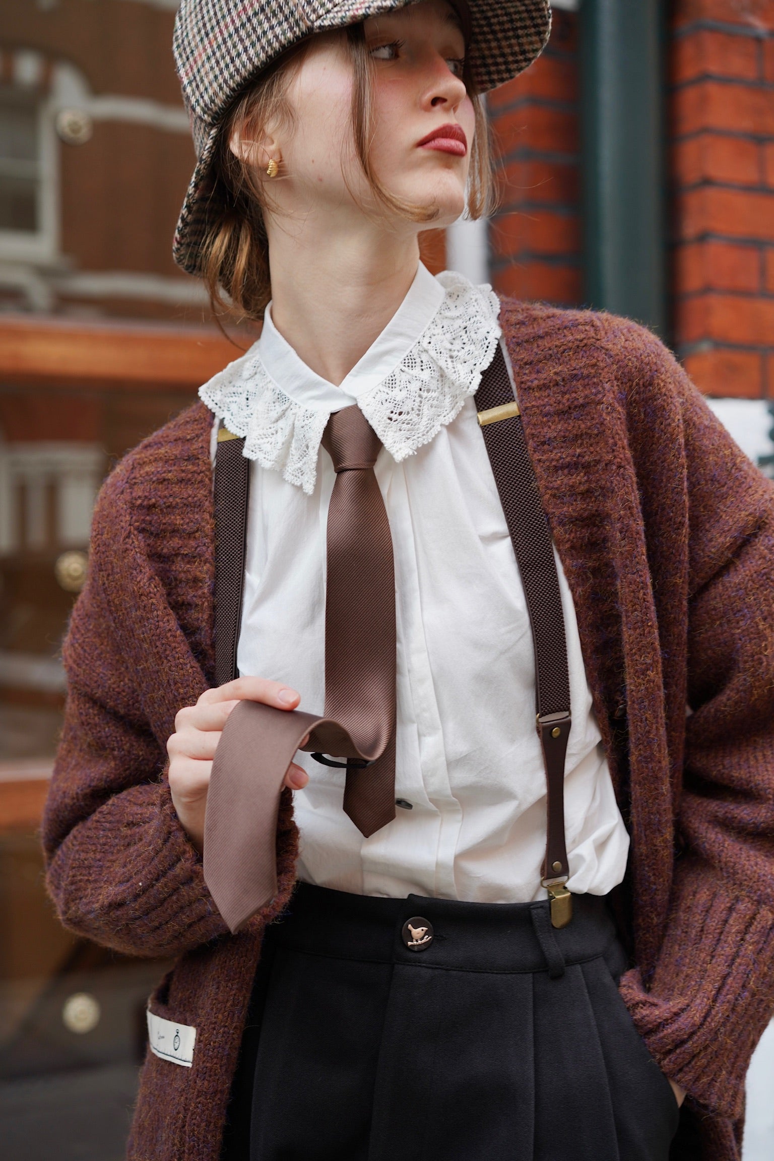 Hogwarts Slim Tie (Wine)