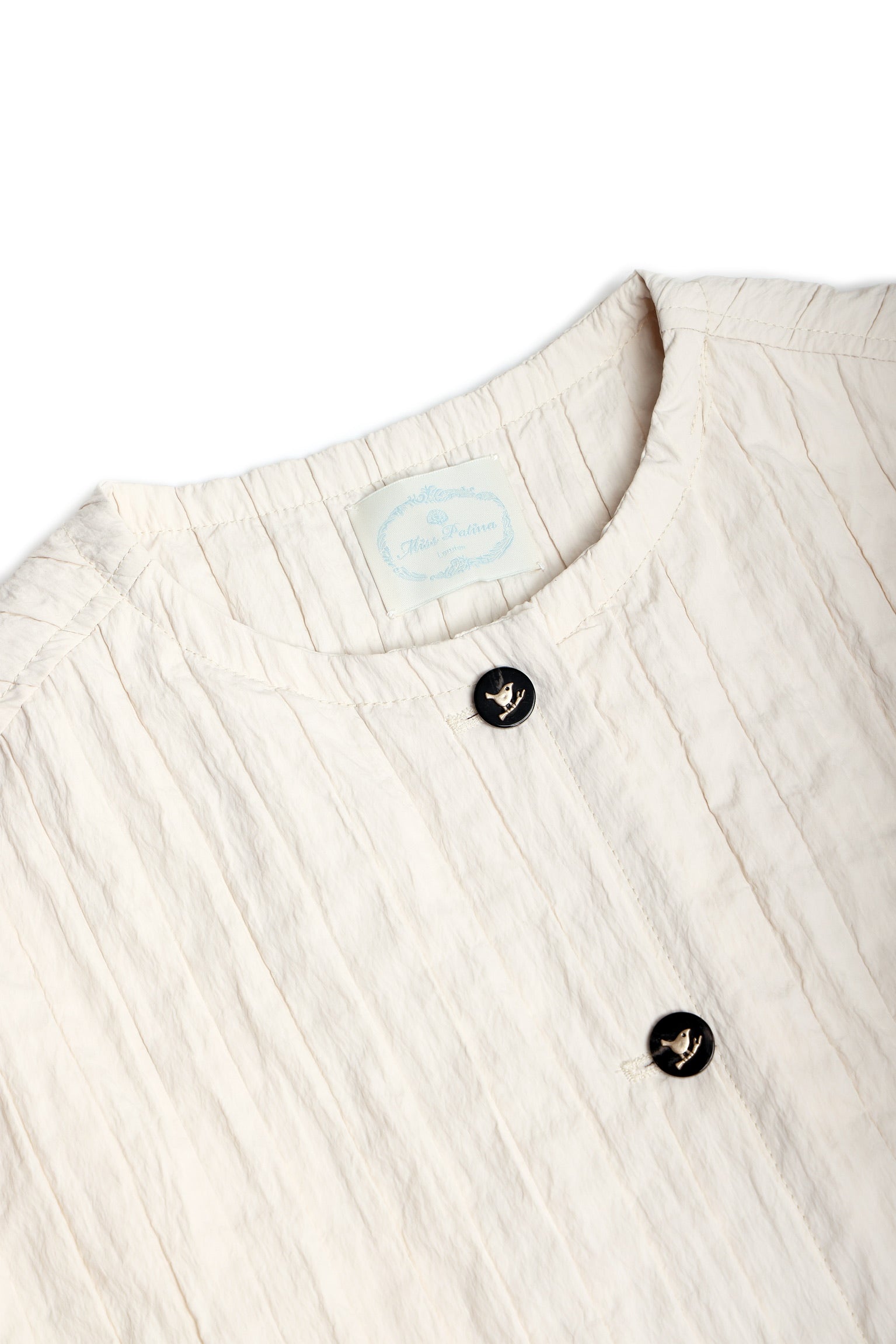 Holloway Bat Wing Cropped Jacket (Phantom Cream)