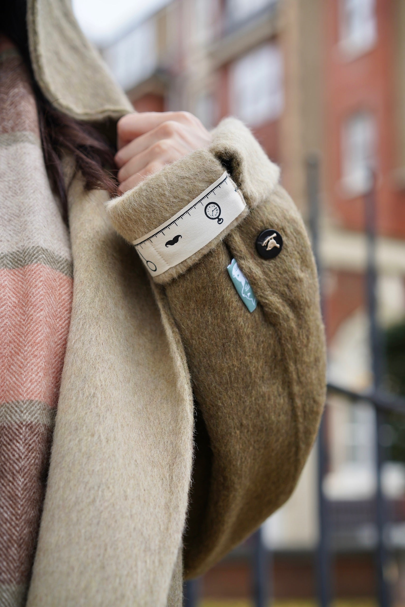 Holmesian Oakwood Wool Coat