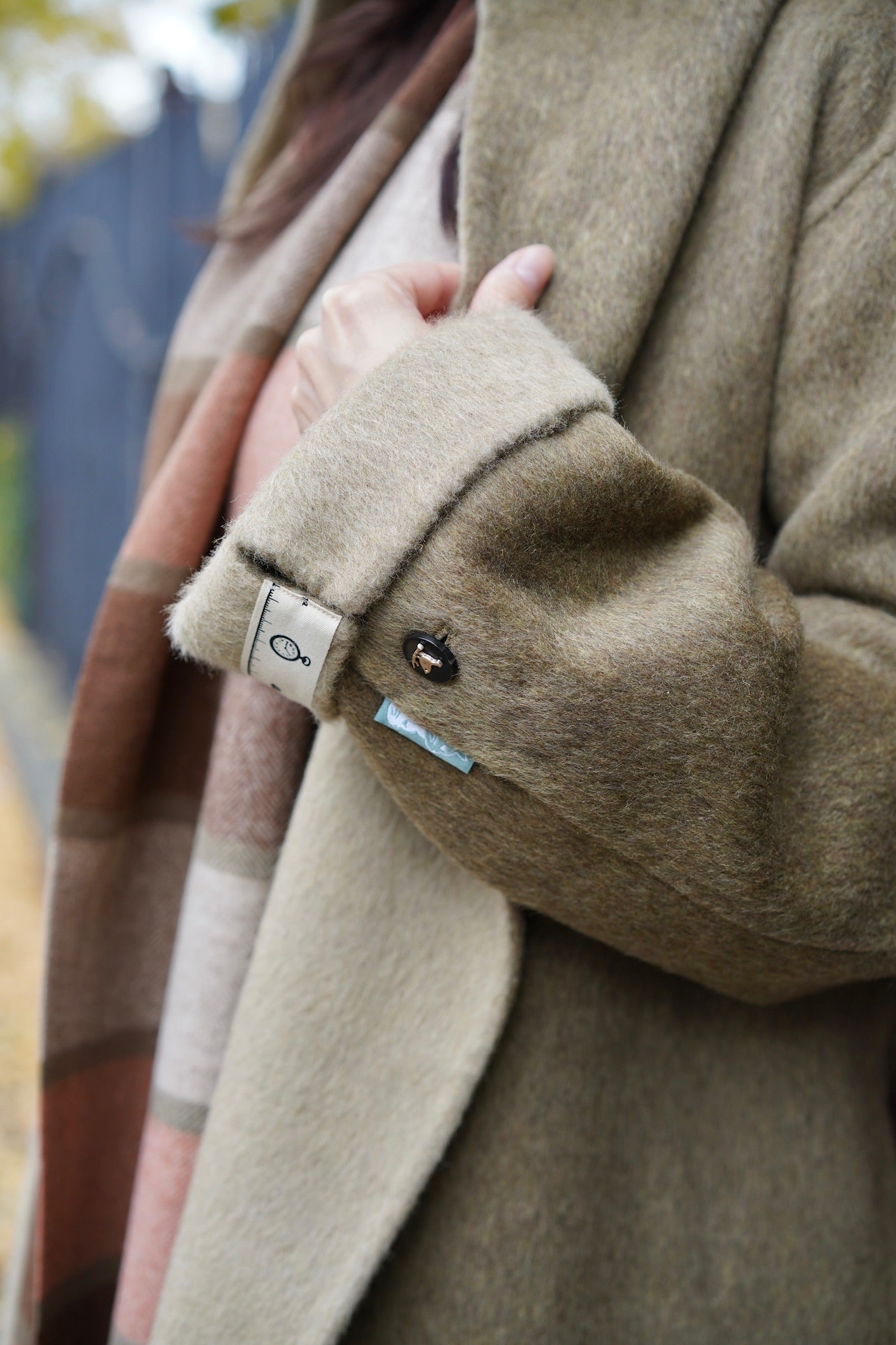 Holmesian Oakwood Wool Coat