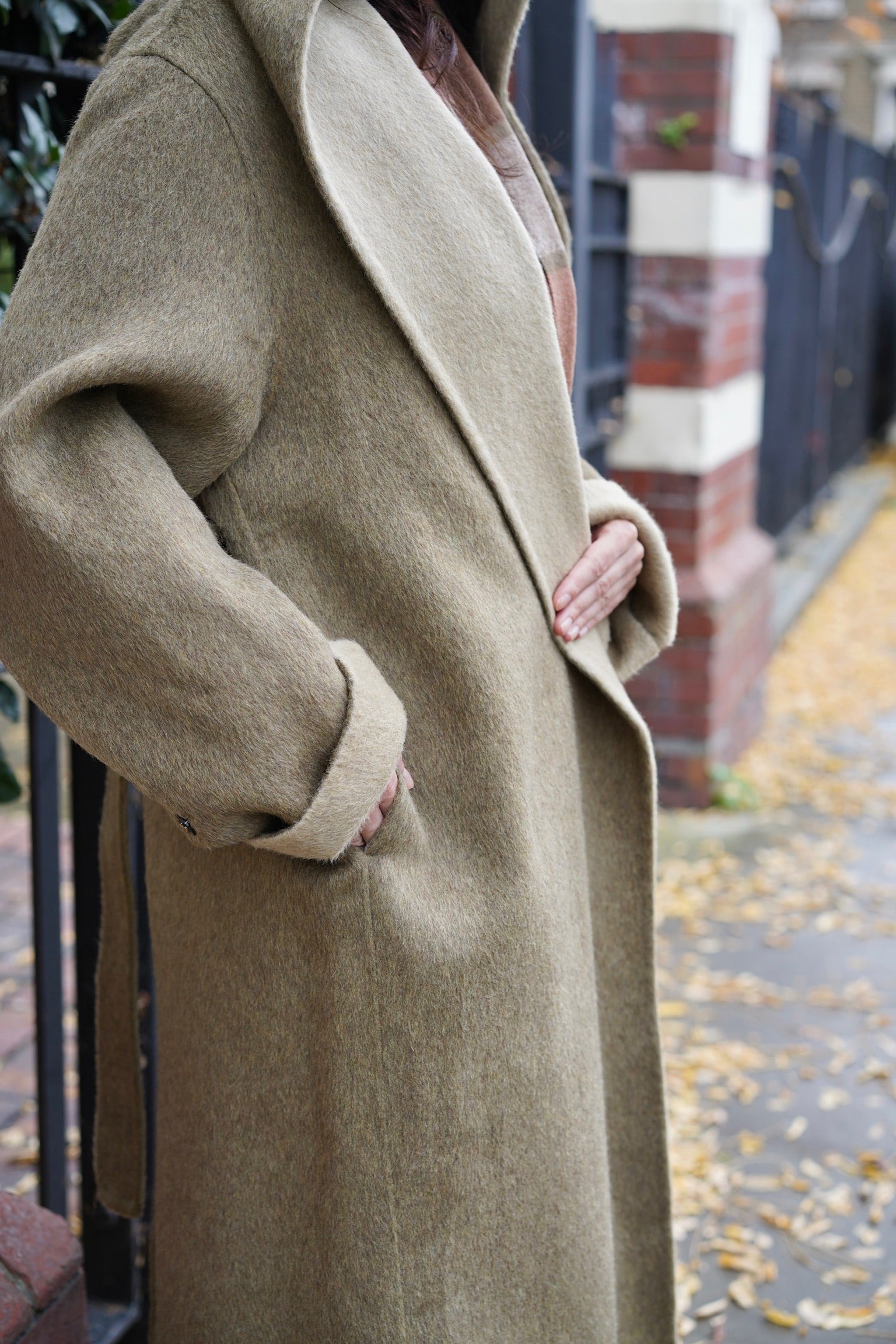 Holmesian Oakwood Wool Coat