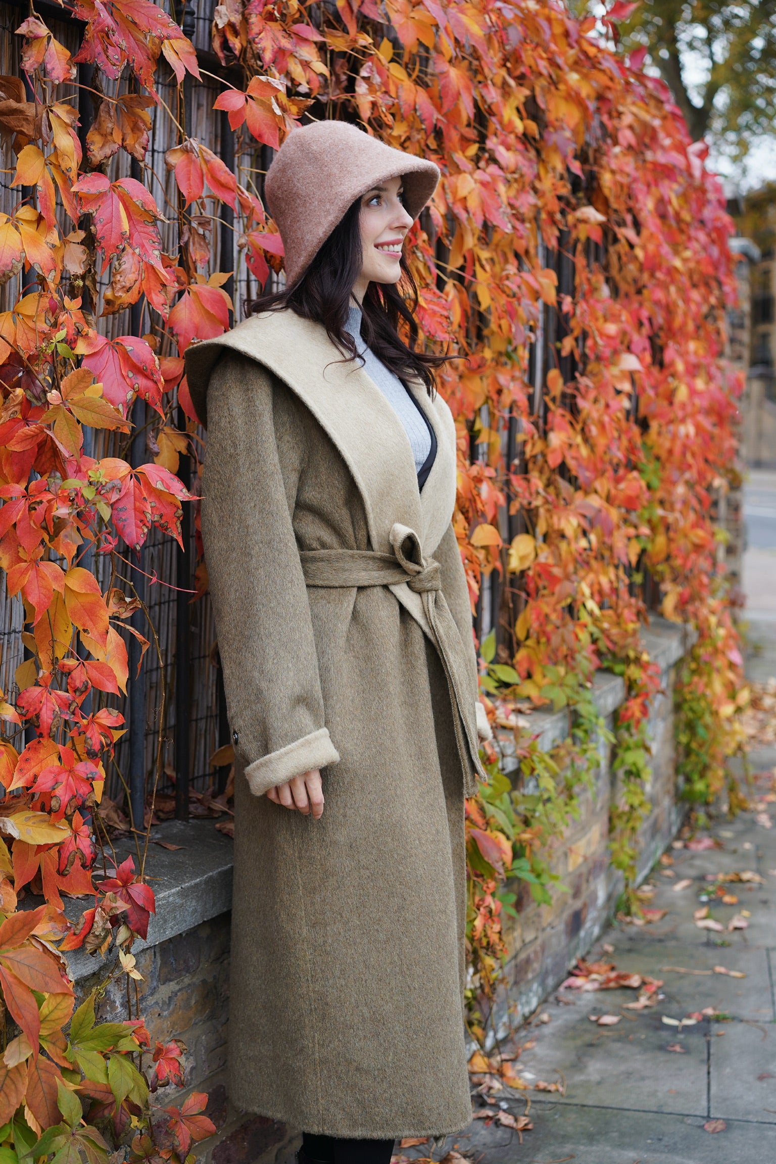 Holmesian Oakwood Wool Coat