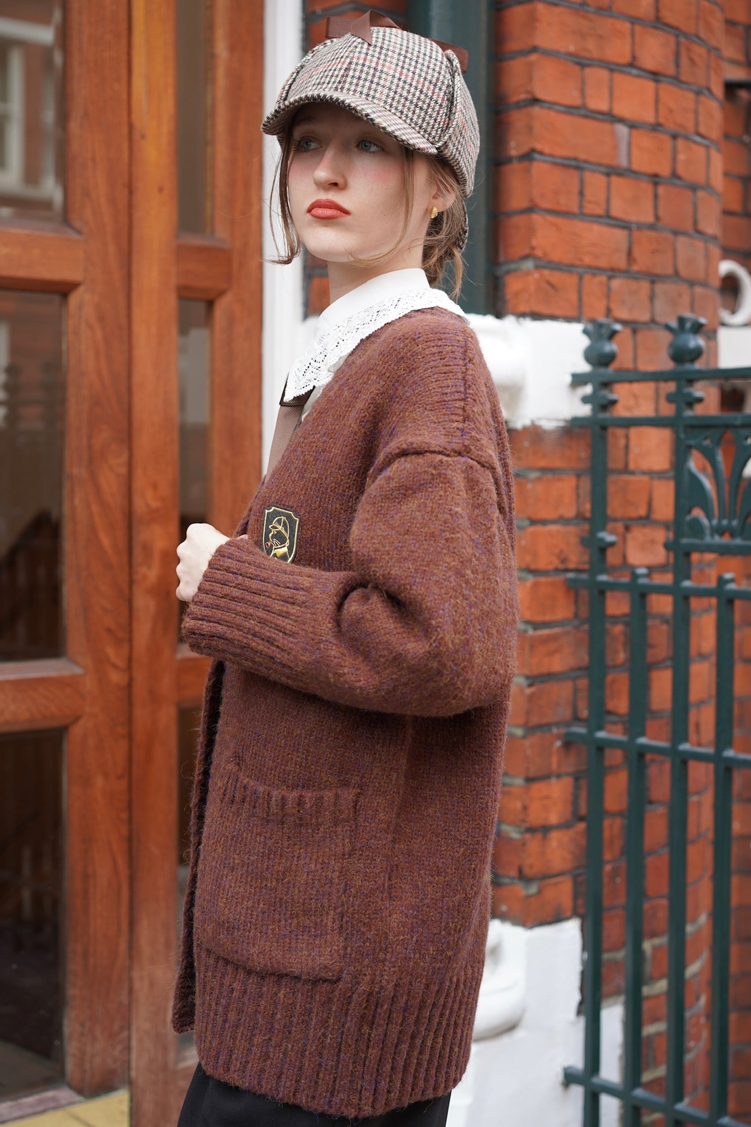 Holmesian Plush Detective Cardigan
