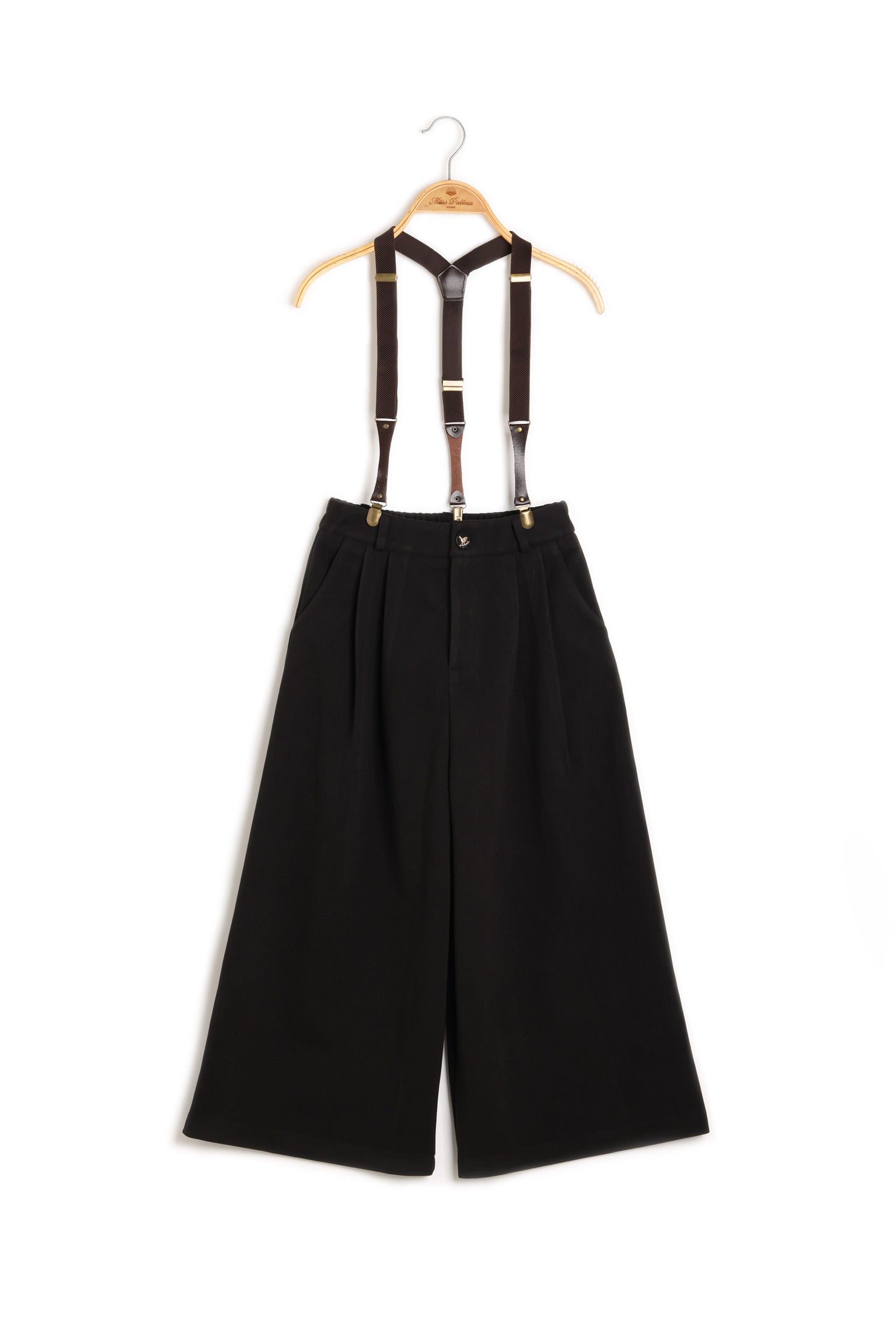 Holmesian Winter Barrel Culotte Black