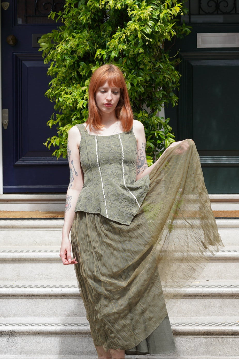 In The Grotto Top & Tulle Skirt Set