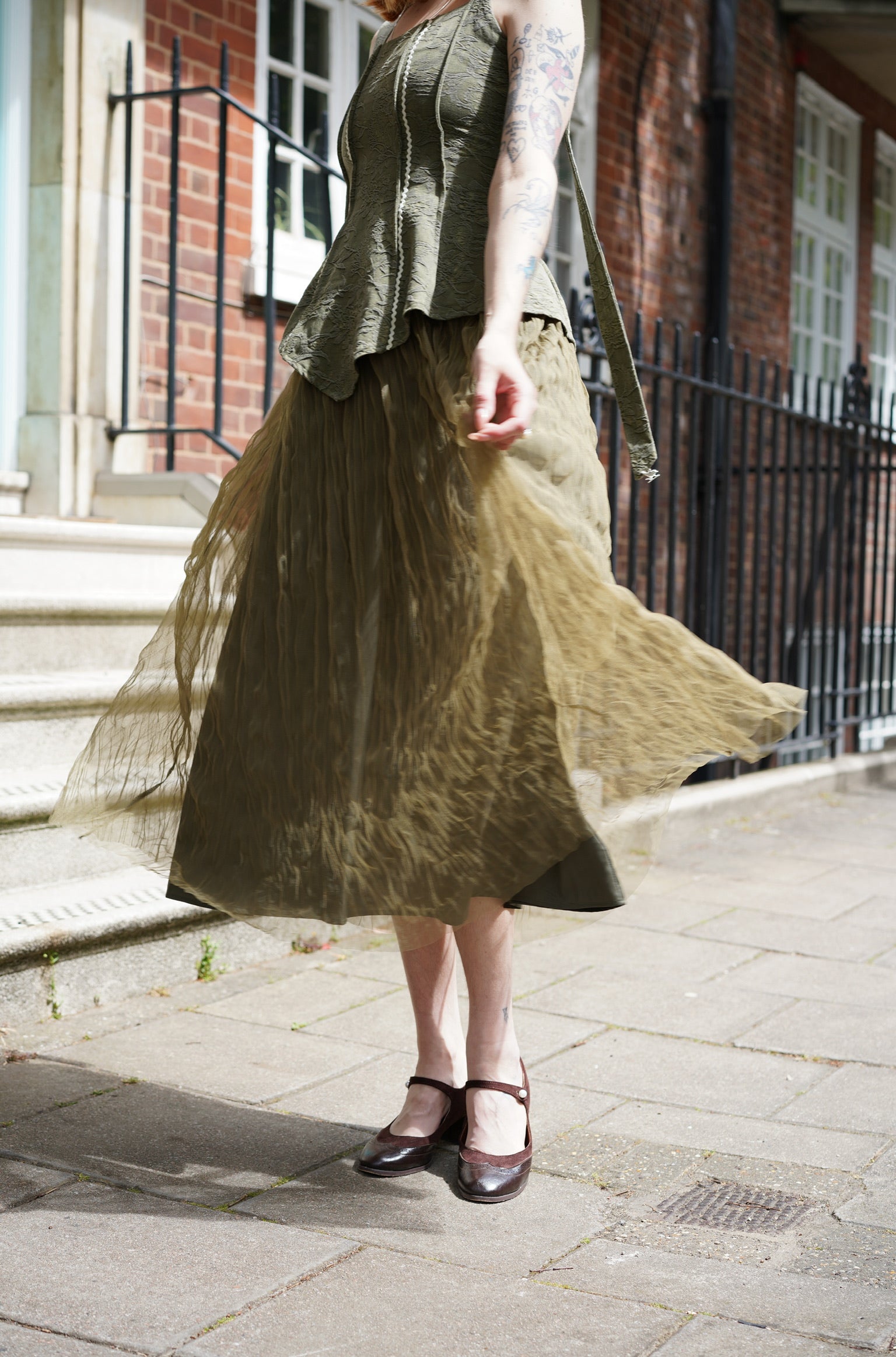 In The Grotto Top & Tulle Skirt Set
