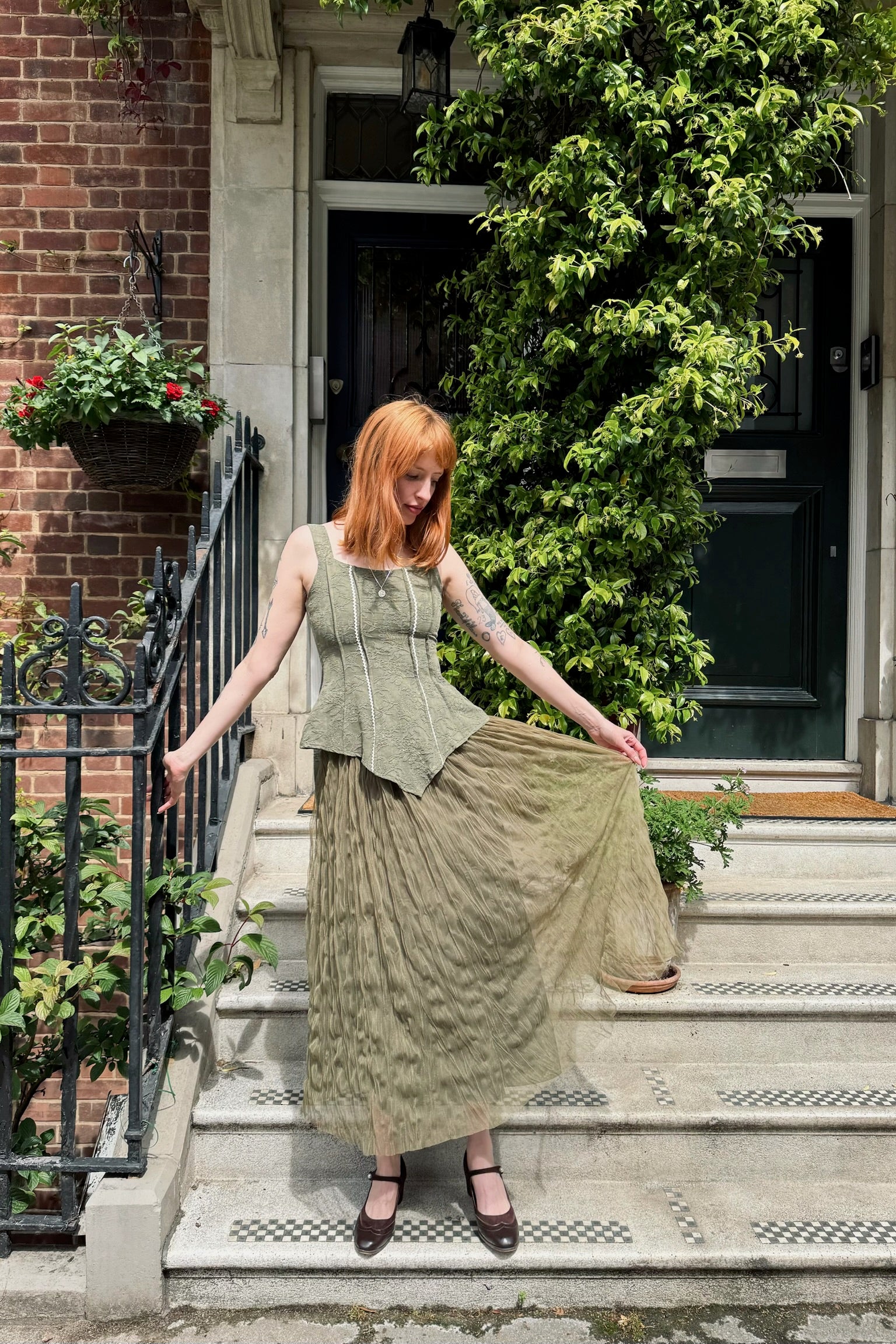In The Grotto Top & Tulle Skirt Set