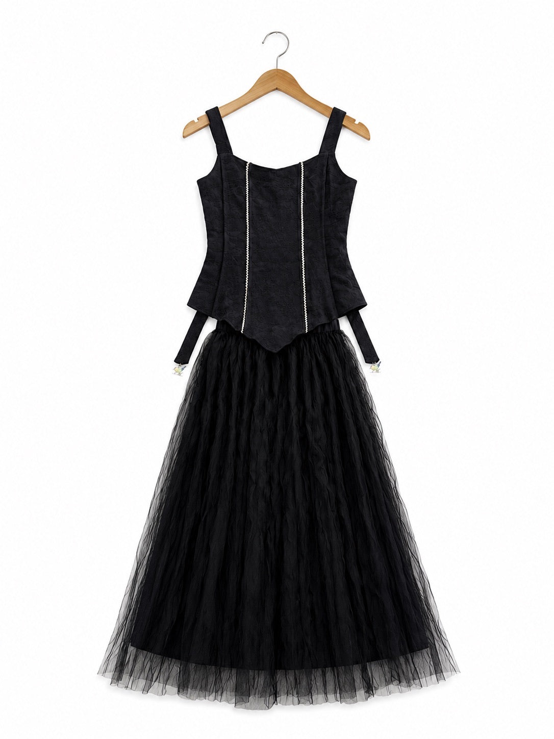 In The Misty Grotto Top & Tulle Skirt Set