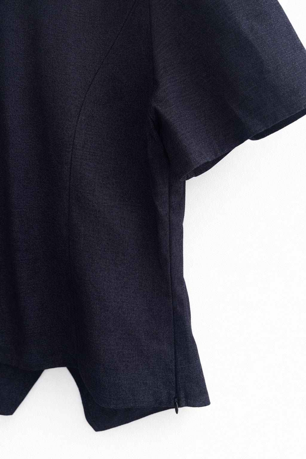 Jeanie Broderie Collar Crop Top