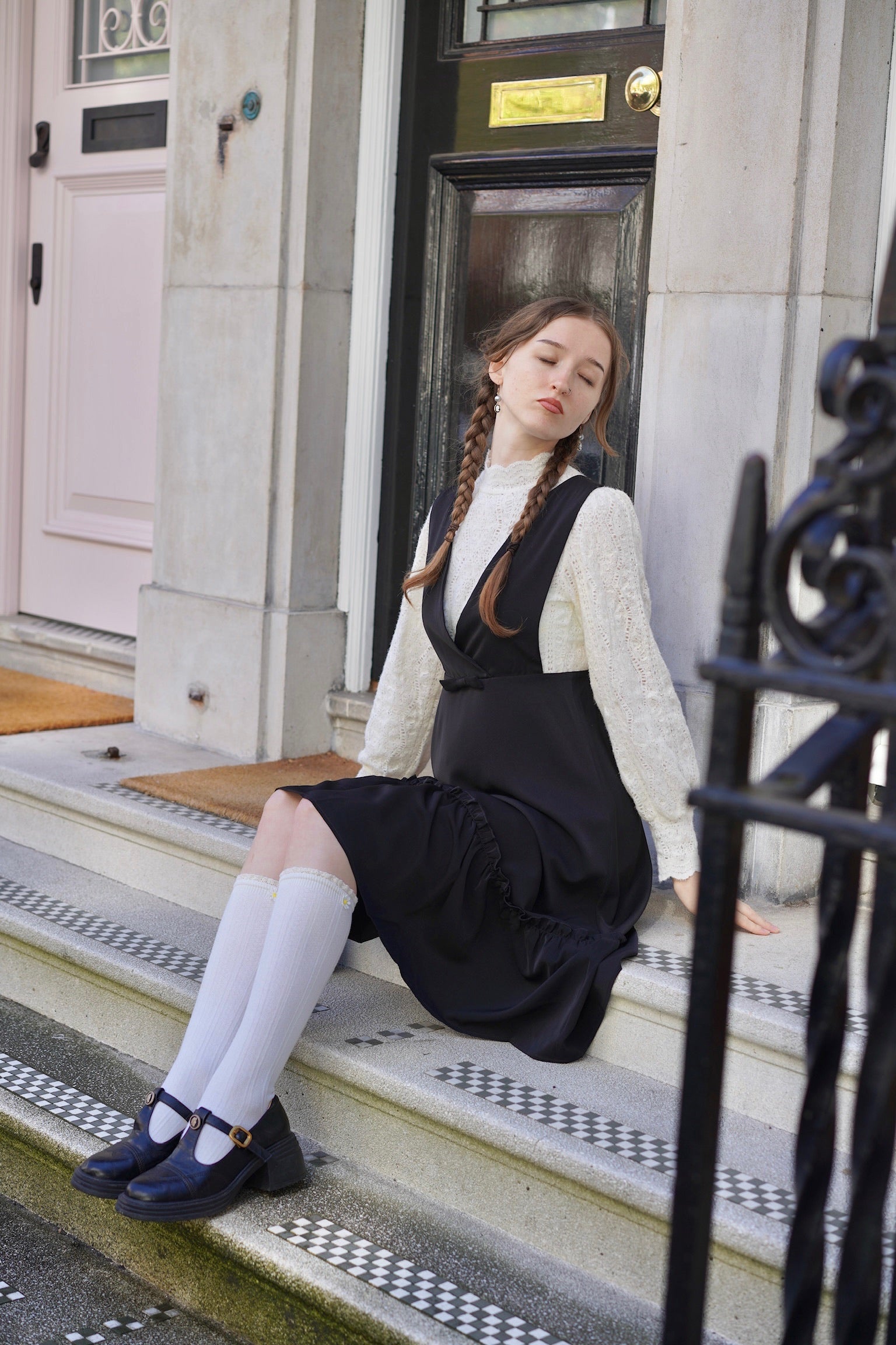 Keira Pinafore Dress