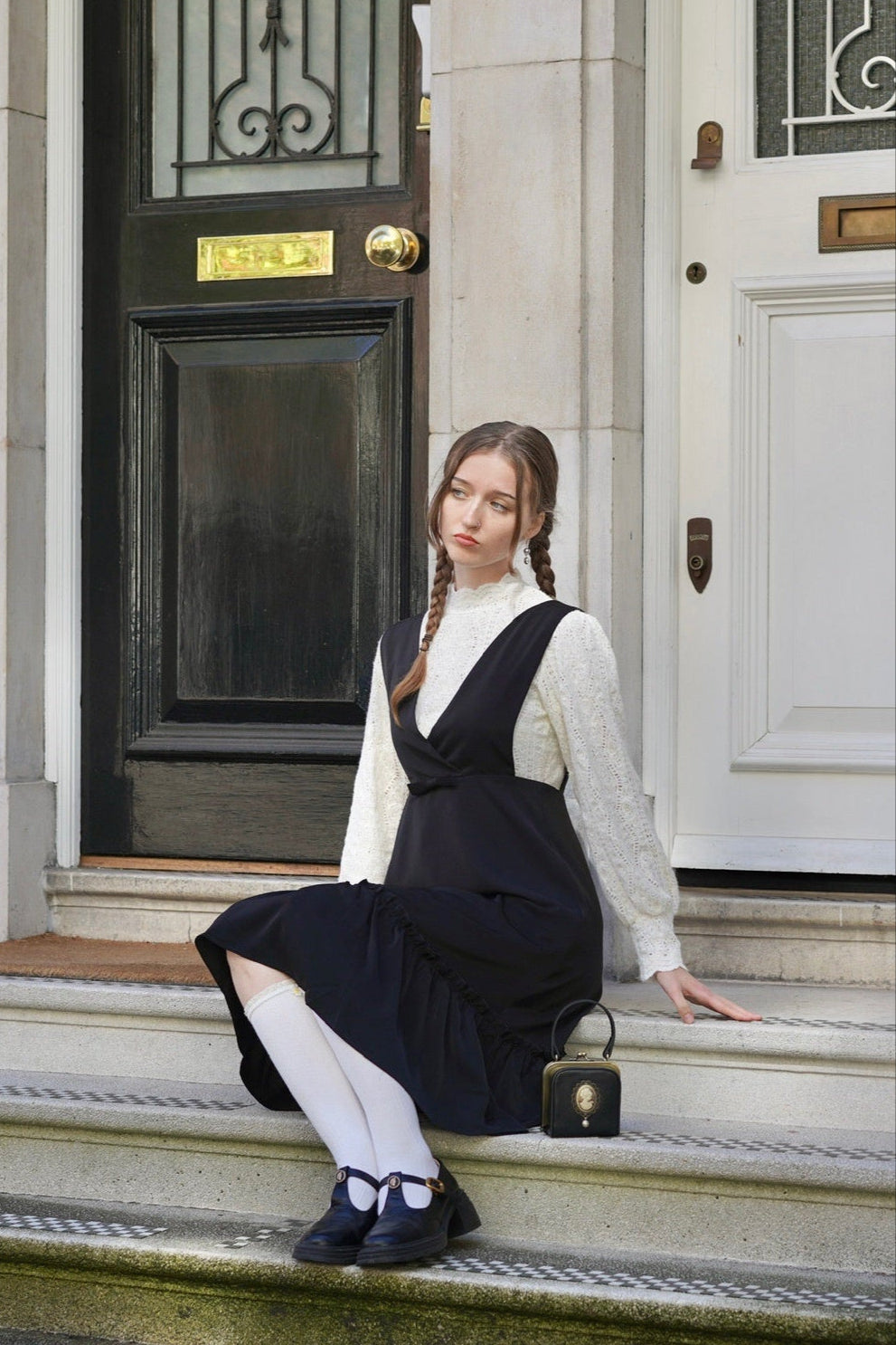Keira Pinafore Dress