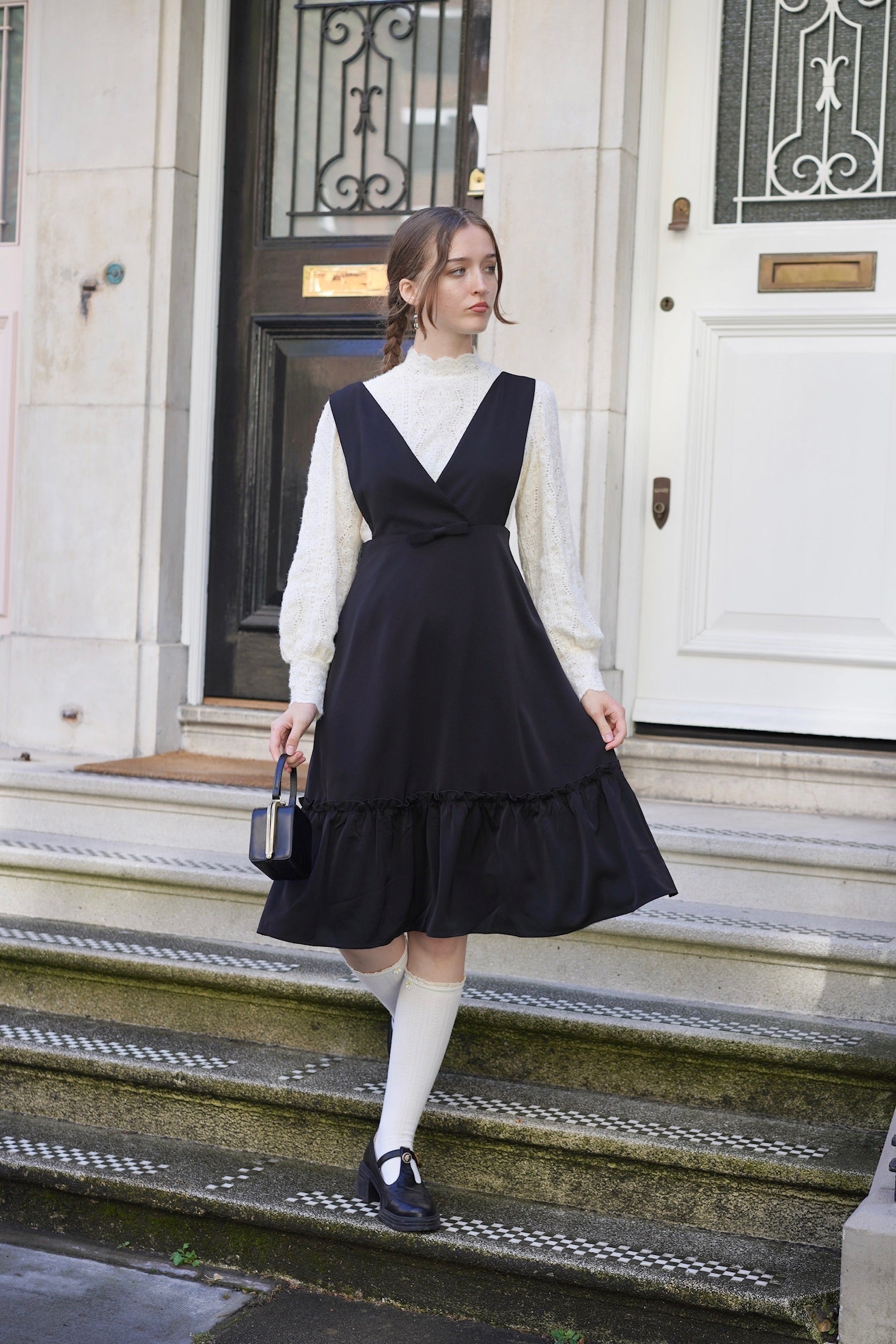 Keira Pinafore Dress