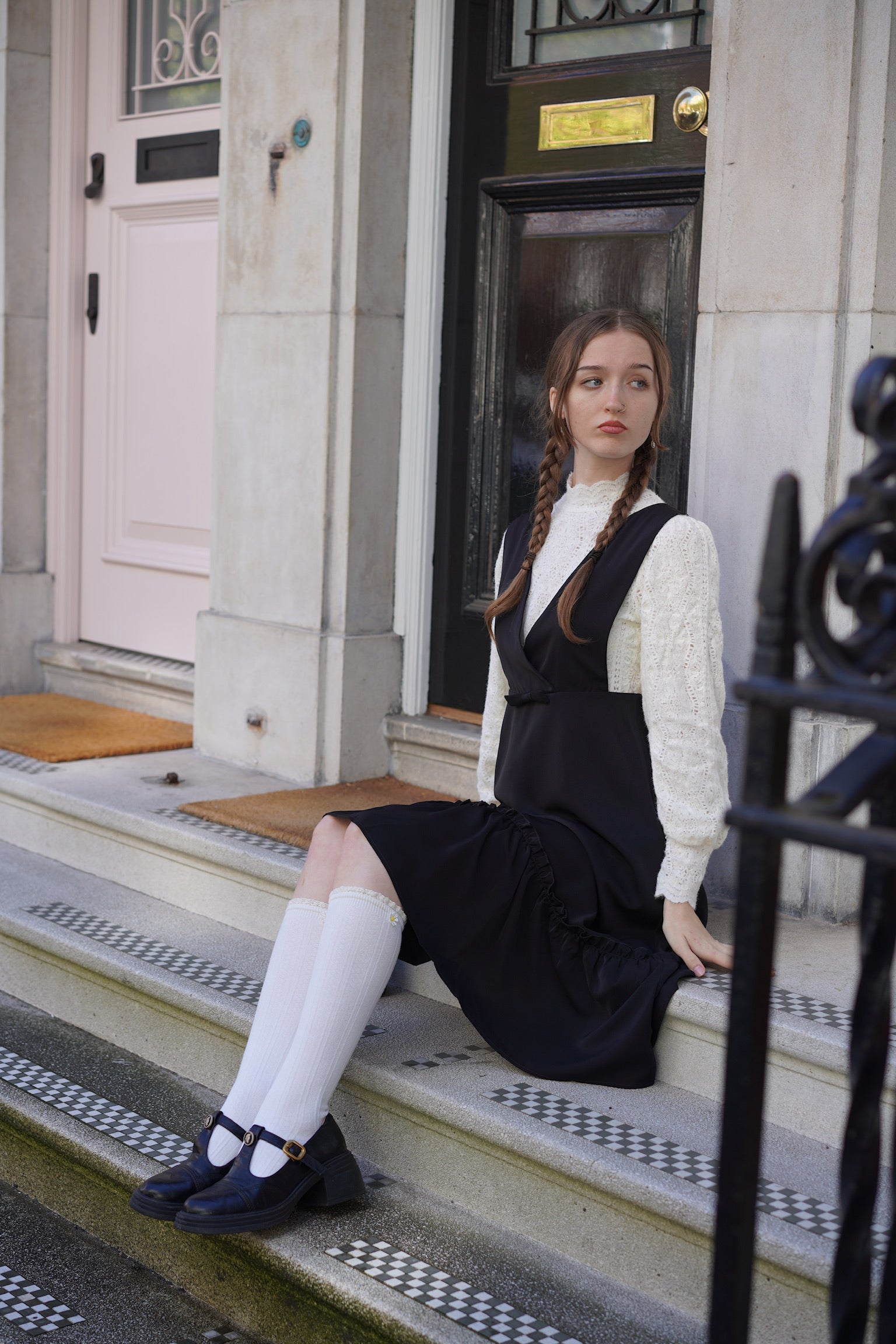 Keira Pinafore Dress