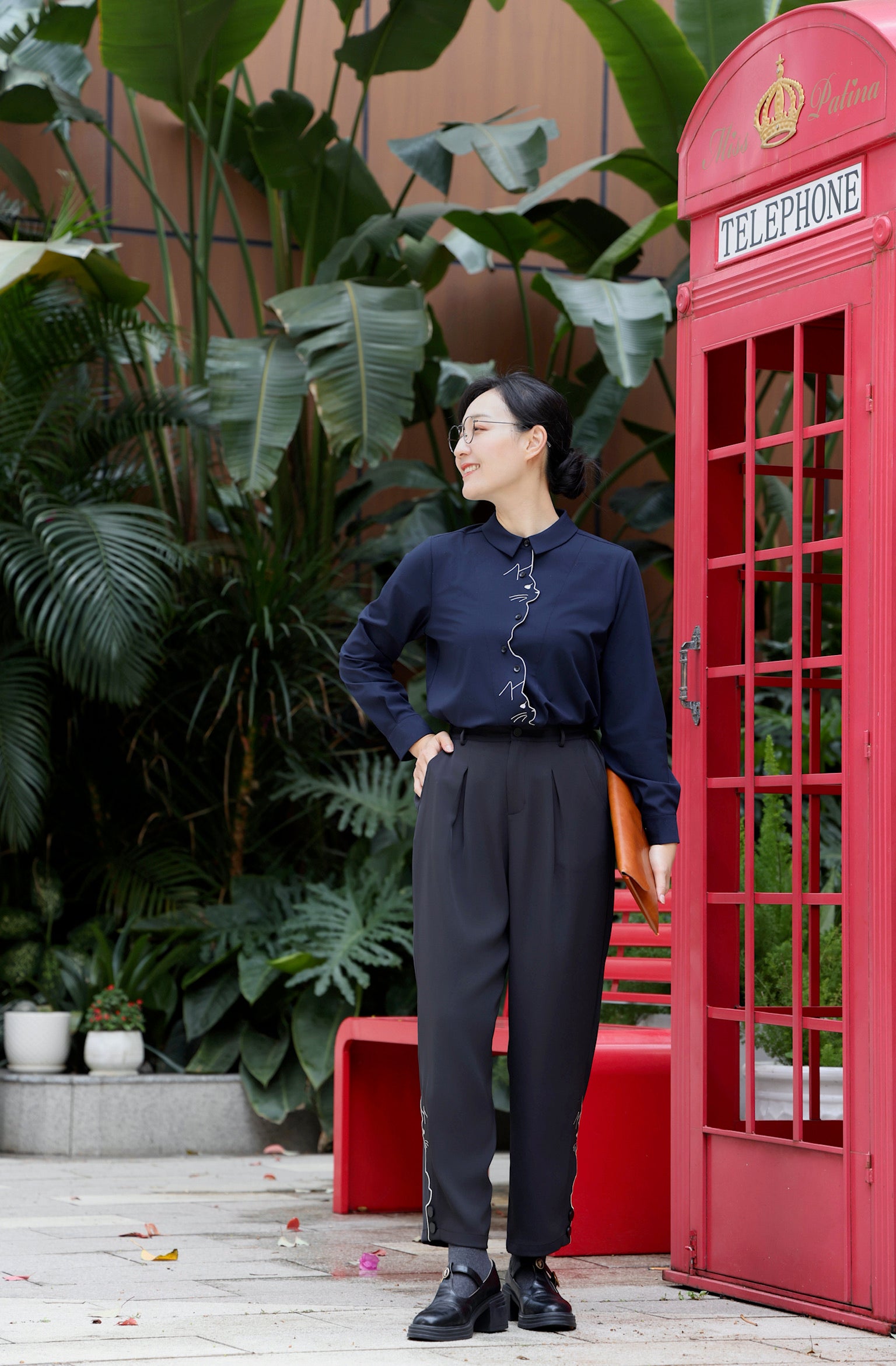 Kitten Anthem Shirt (Navy)