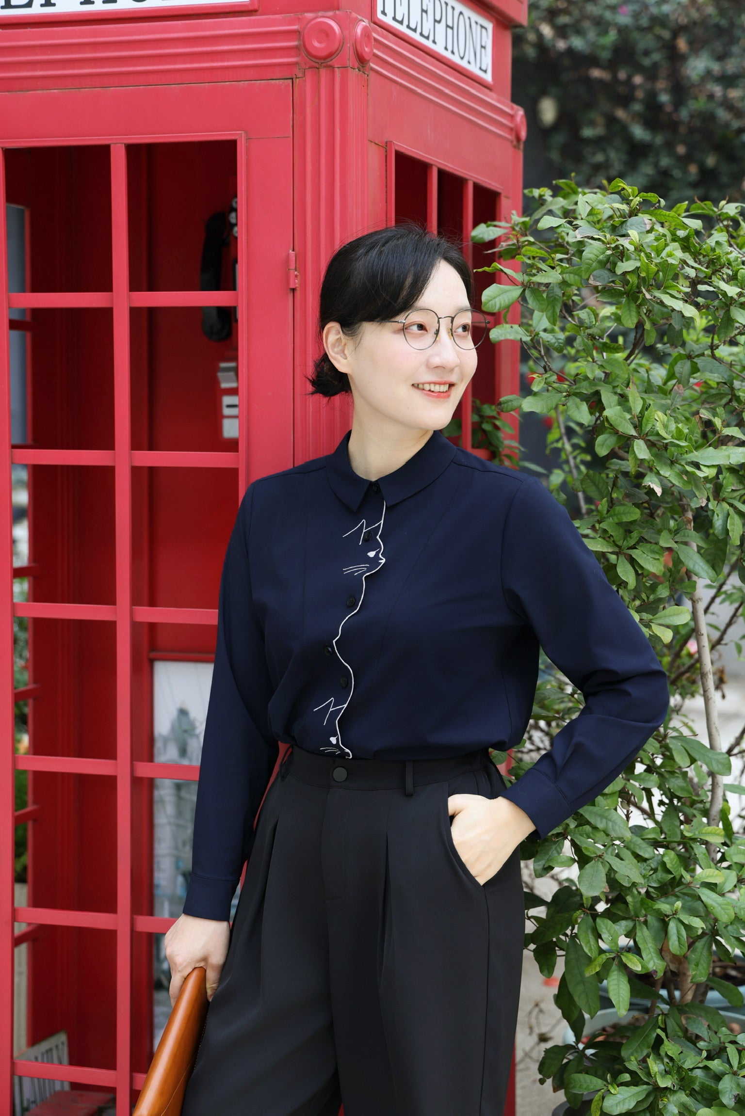 Kitten Anthem Shirt (Navy)