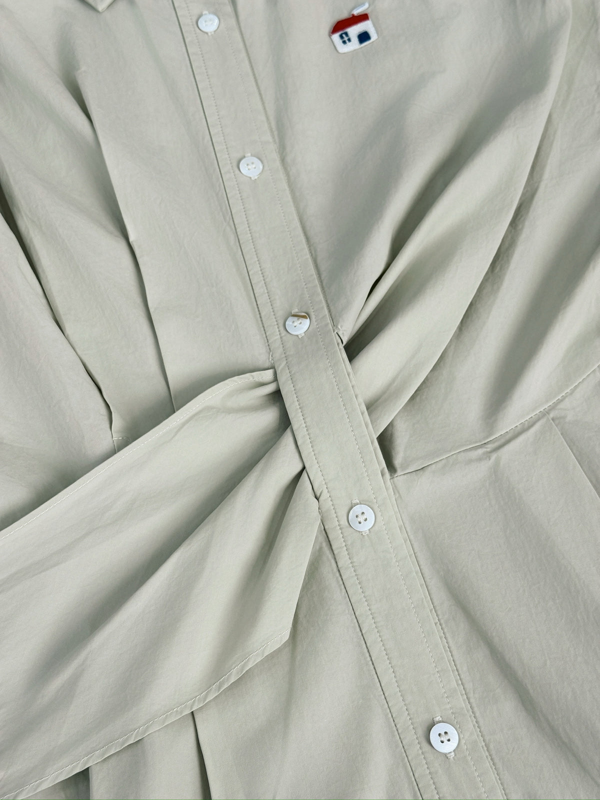 Little Cottage Cotton Shirt Dress