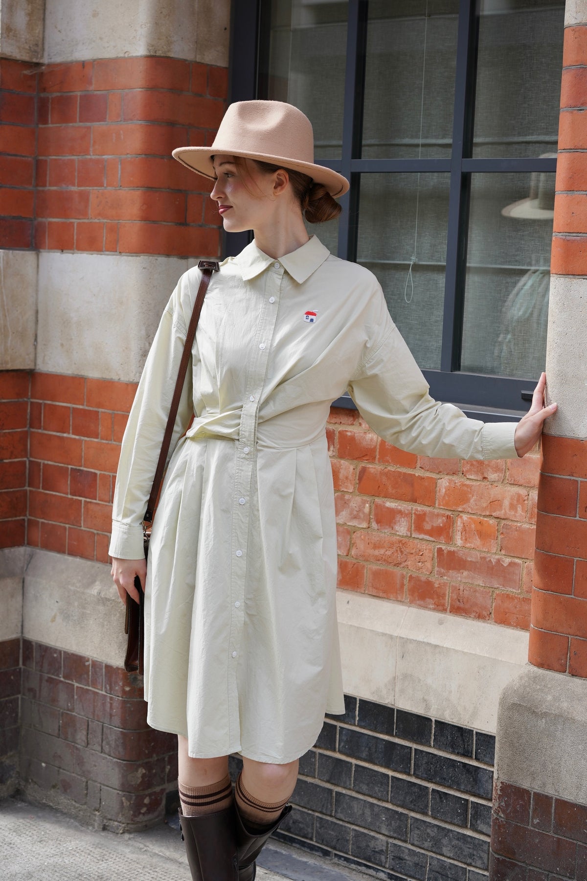 Little Cottage Cotton Shirt Dress