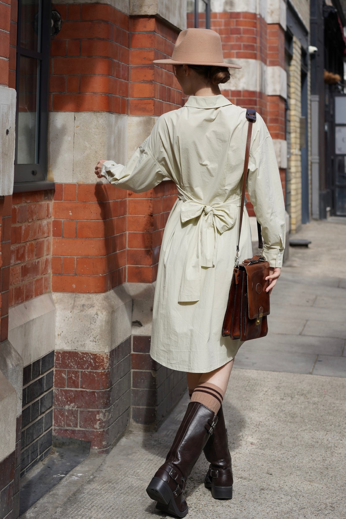 Little Cottage Cotton Shirt Dress