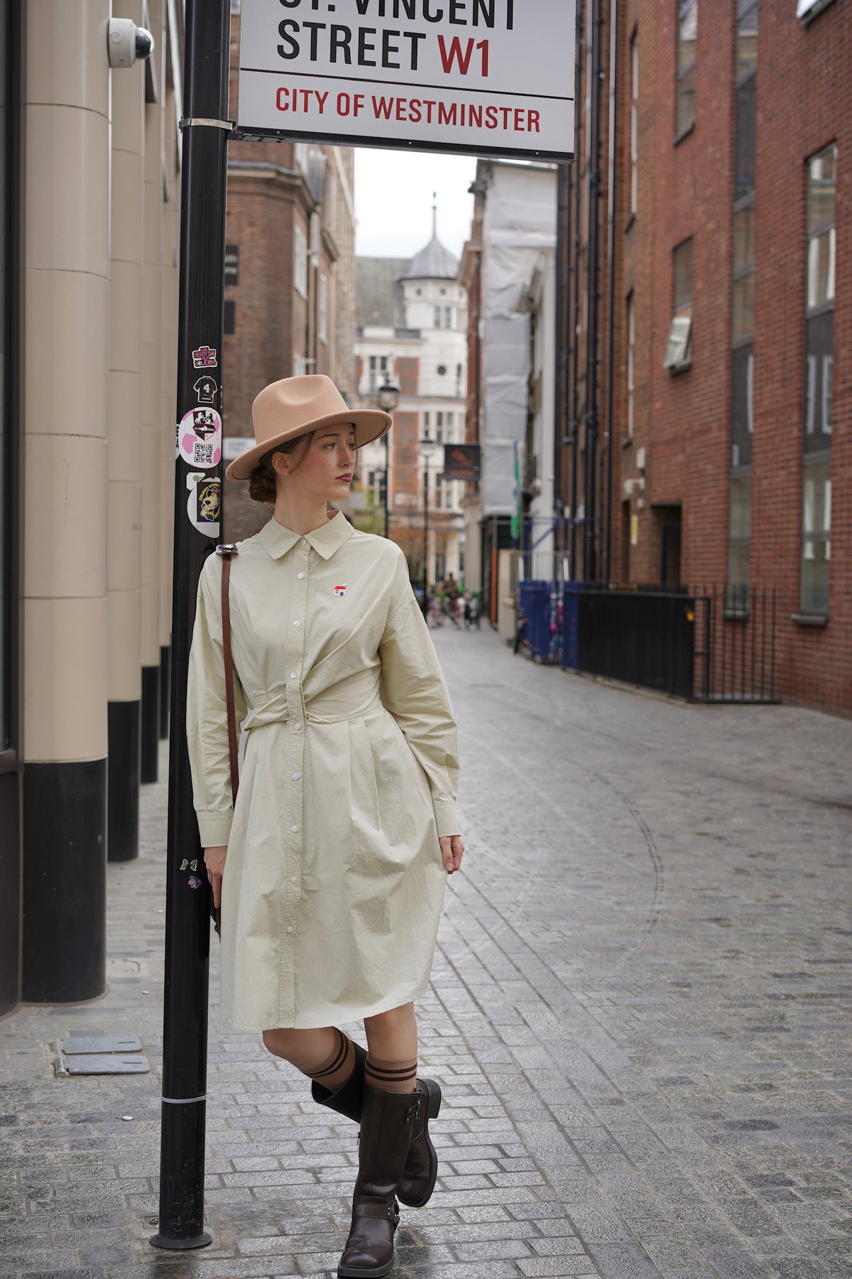 Little Cottage Cotton Shirt Dress